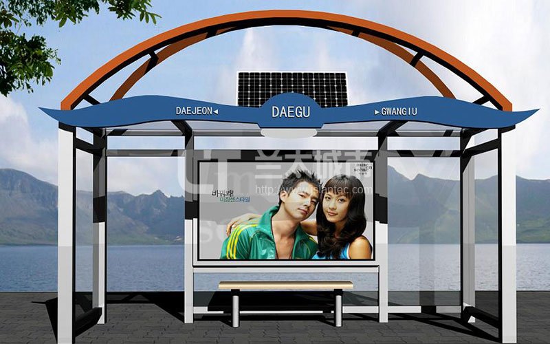 兰太城市科技候车厅设计