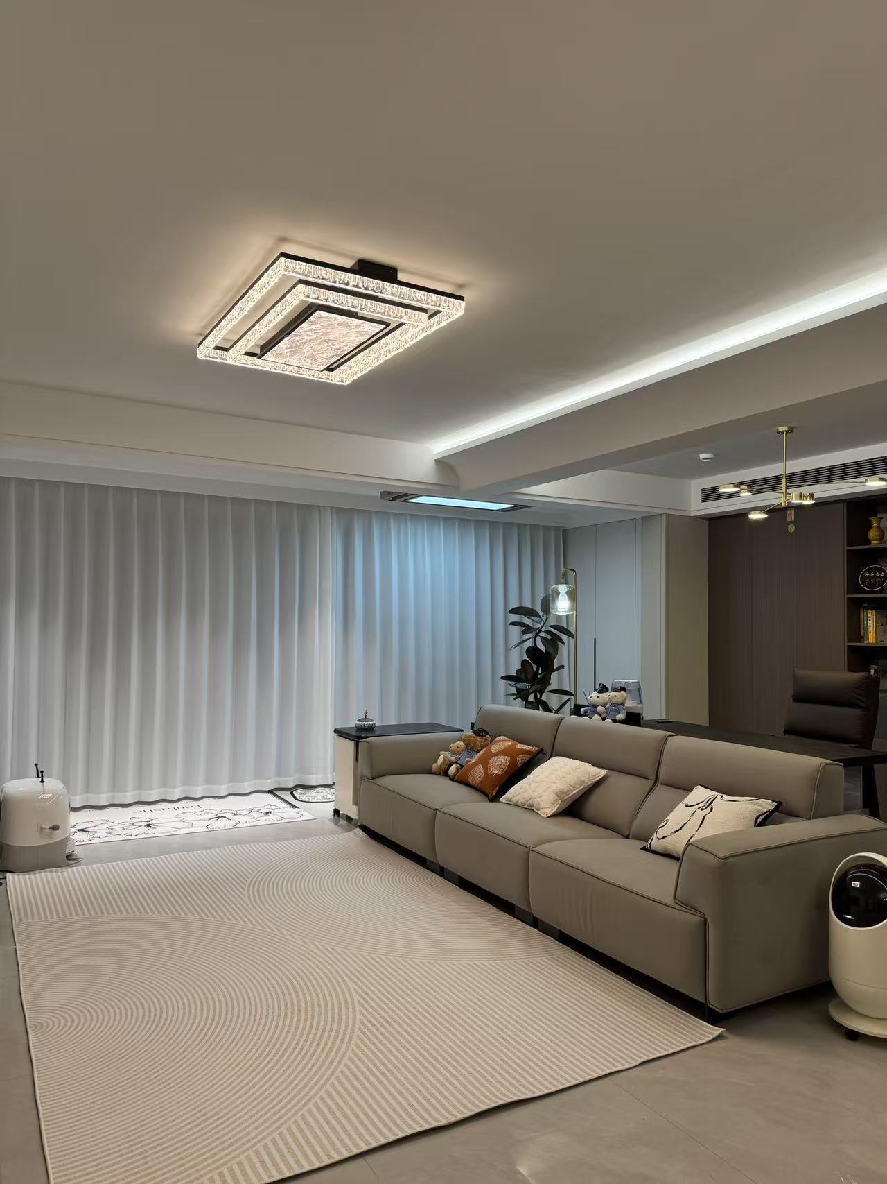 大平层装修完成效果