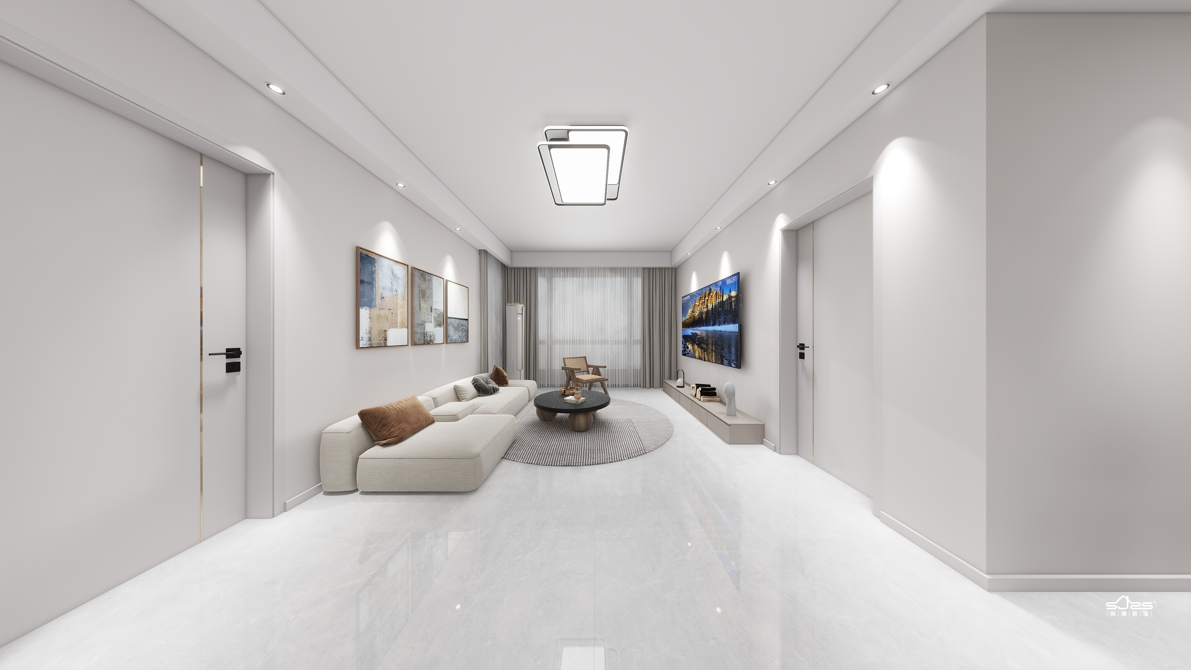 系统门窗安装效果