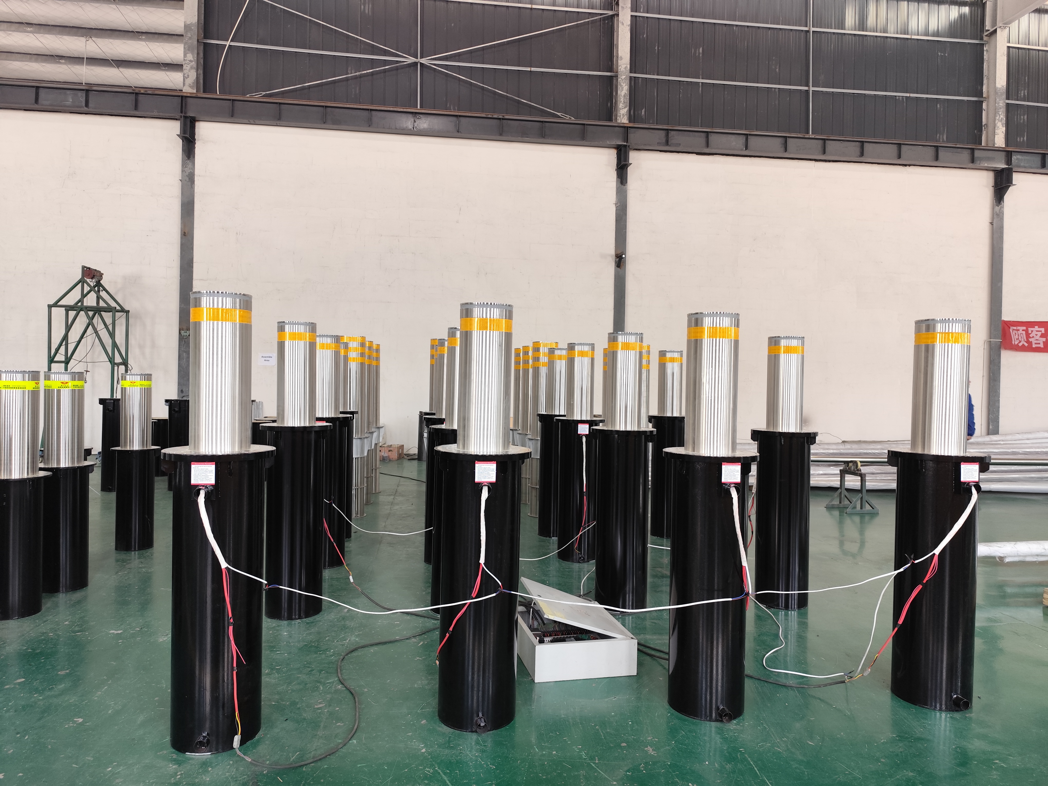 学校升降柱应用场景