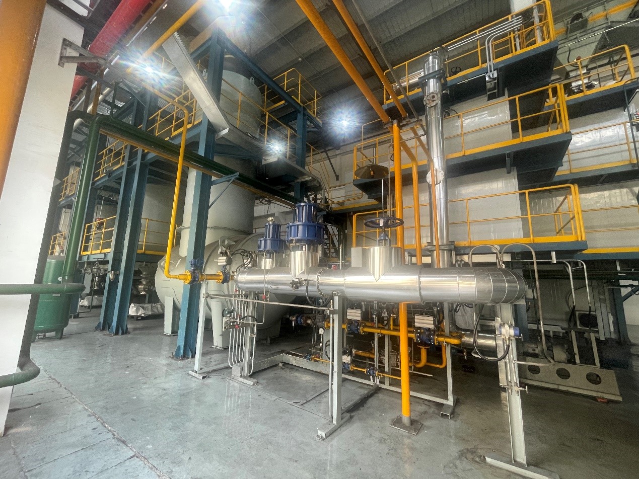 废气废液焚烧设备展示