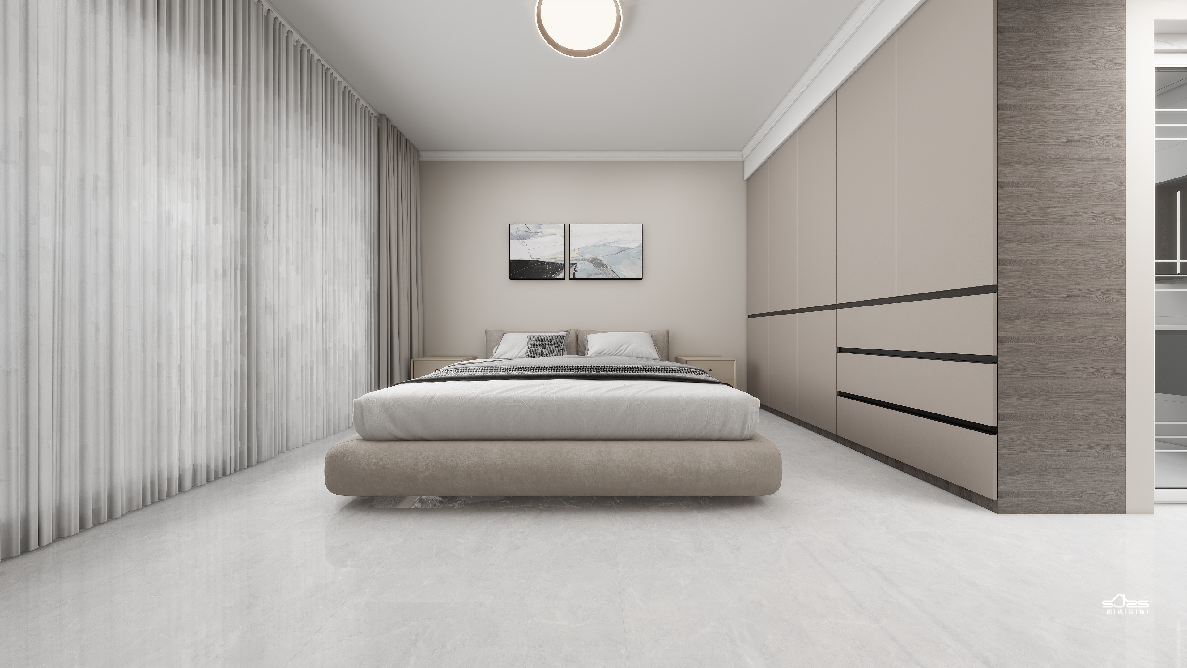 尚锦装饰工厂实景