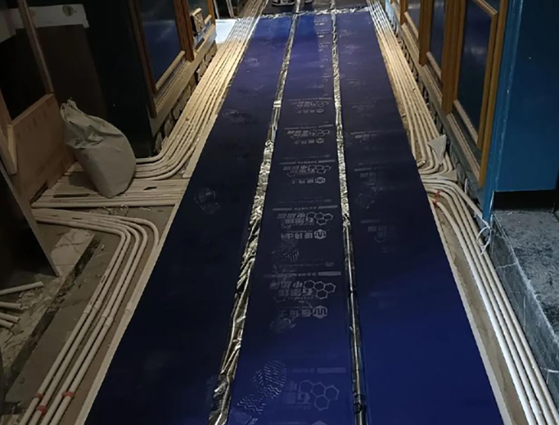 石墨烯供热系统安装示例