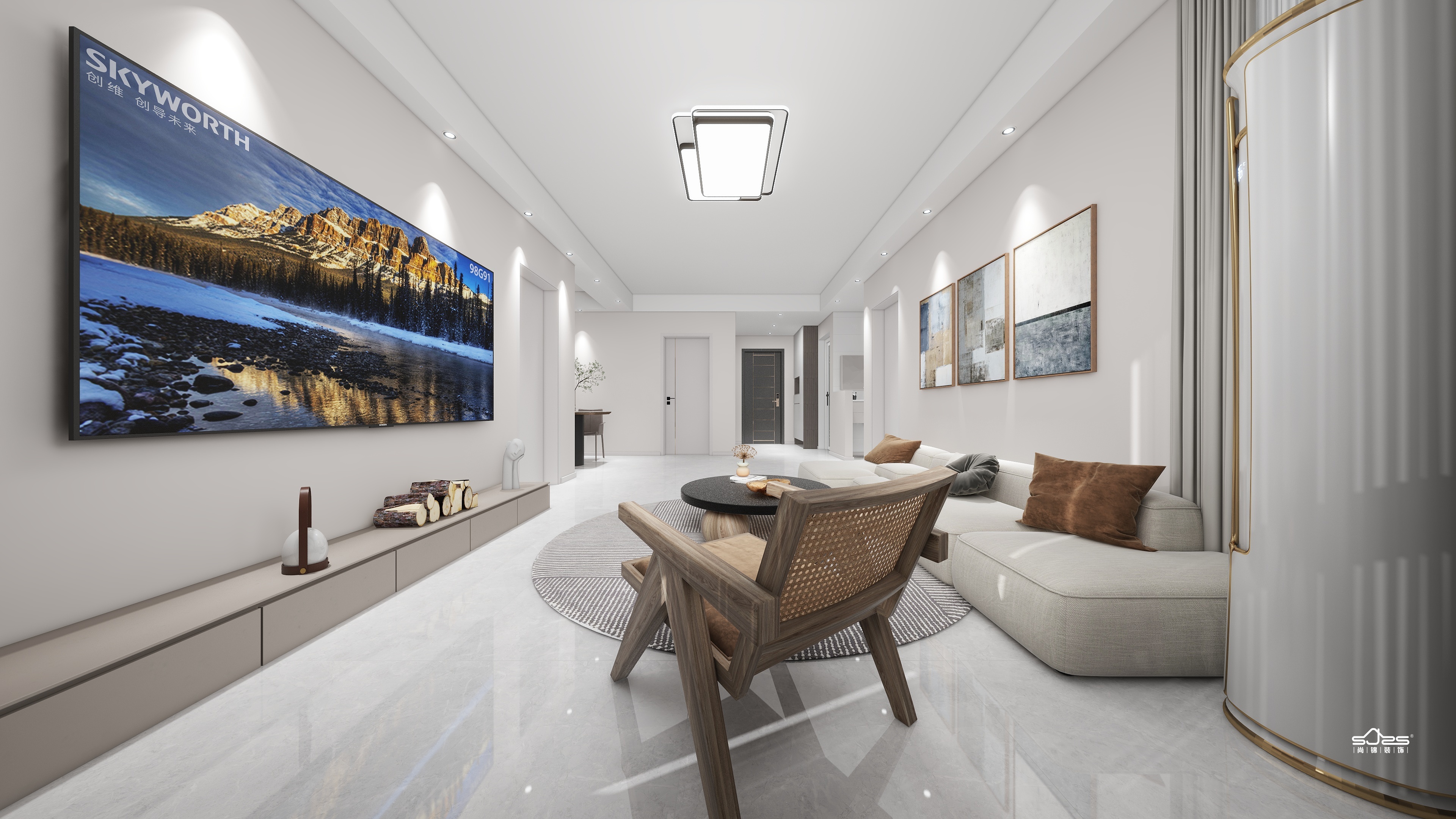 尚锦装饰施工案例