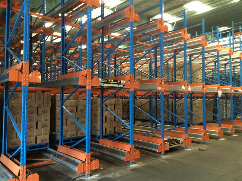 冷库货架安装案例