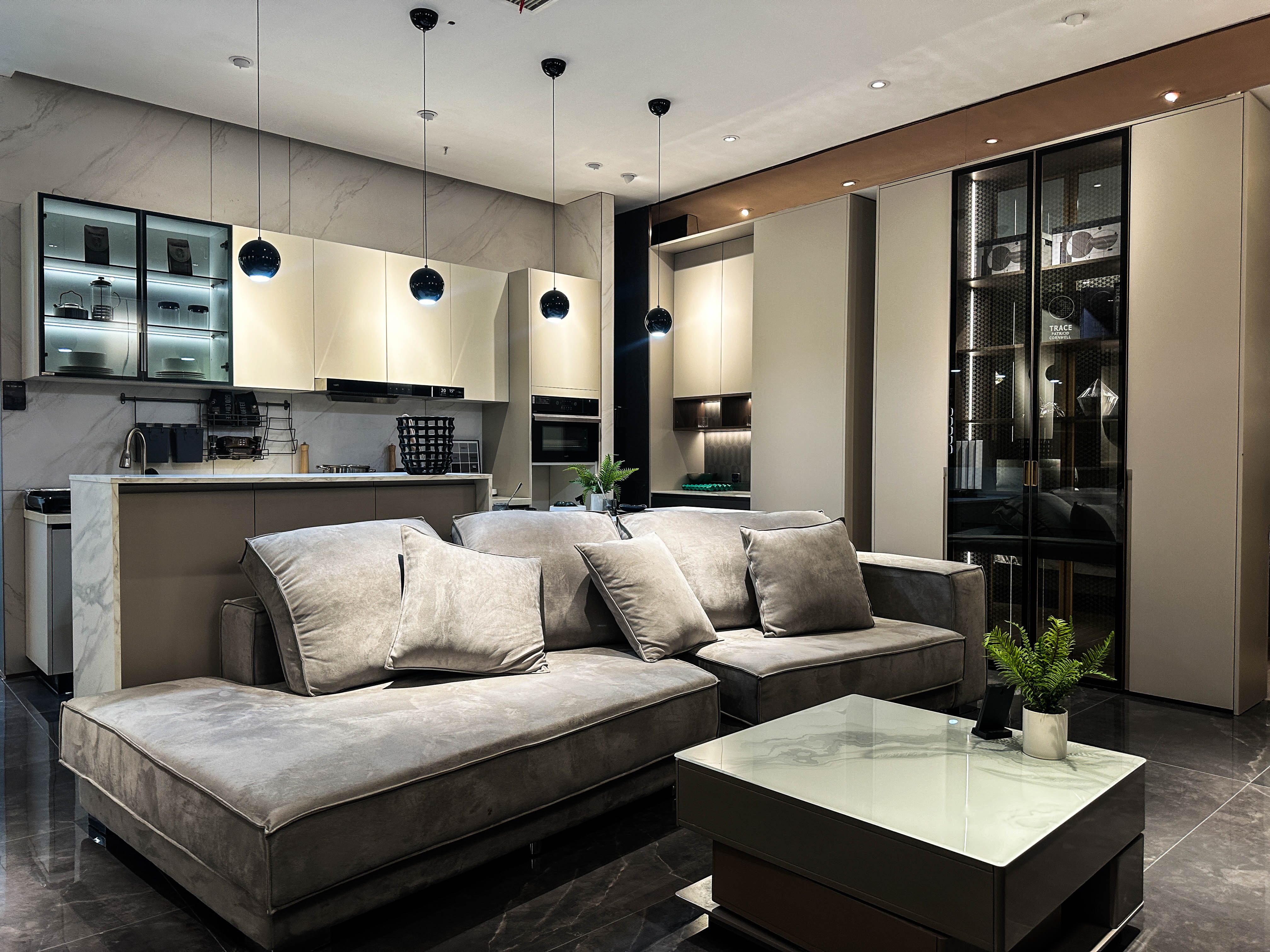 尚锦装饰工厂实景