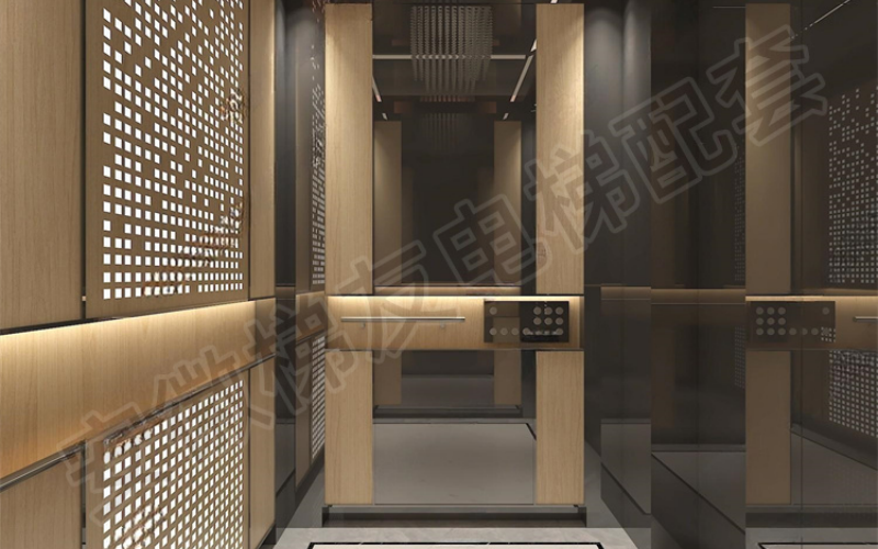 电梯装饰完工实景