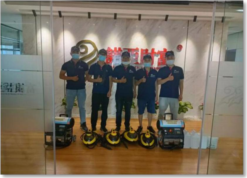 室内空气检测现场