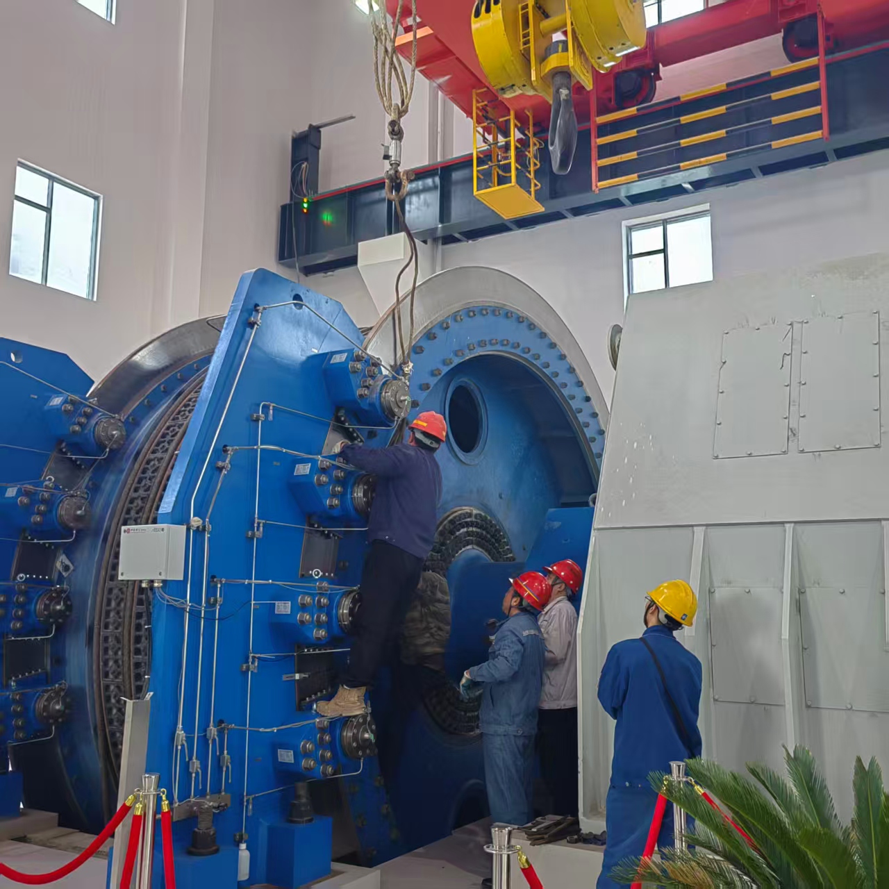 矿用自卸车检测现场