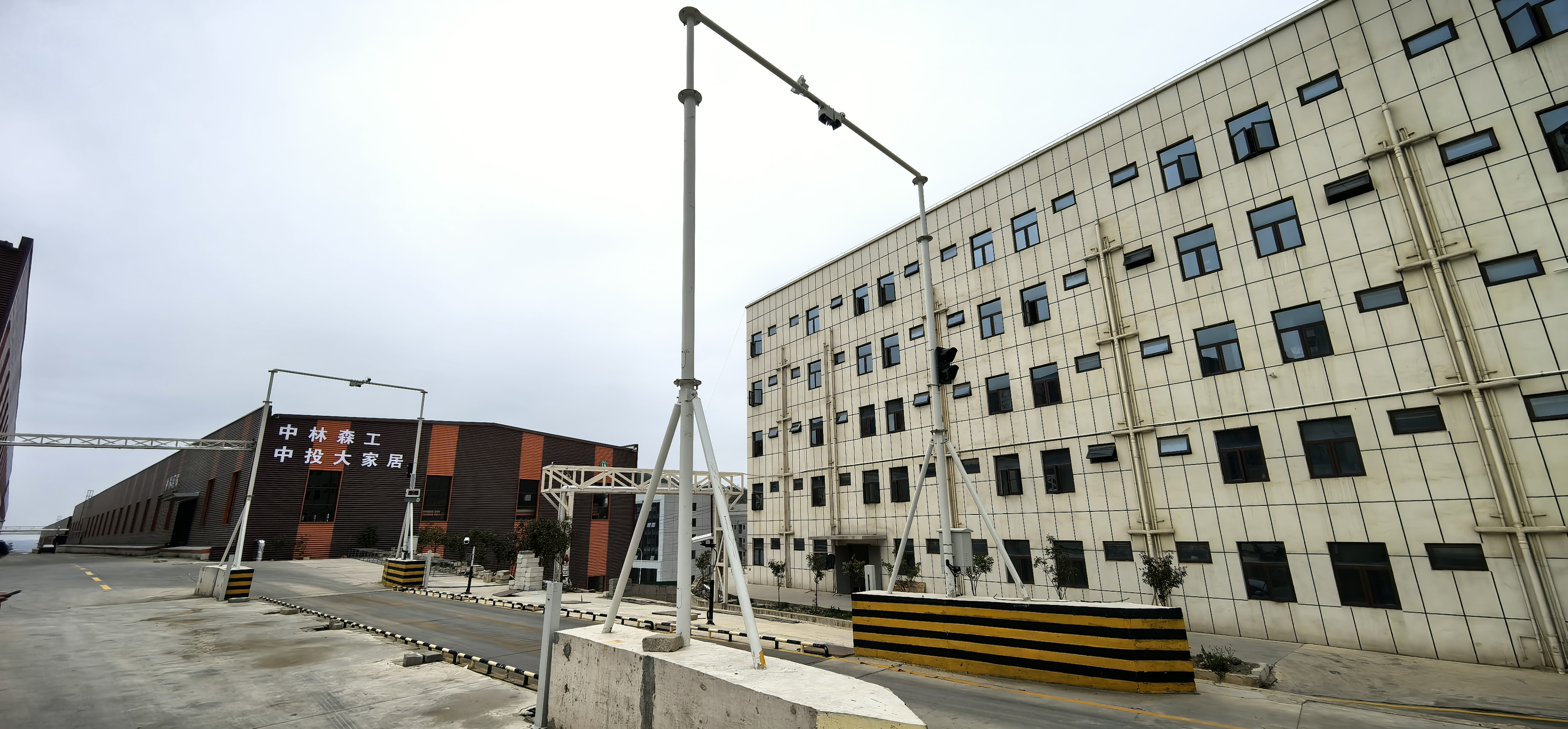 激光磅秤设备现场应用图