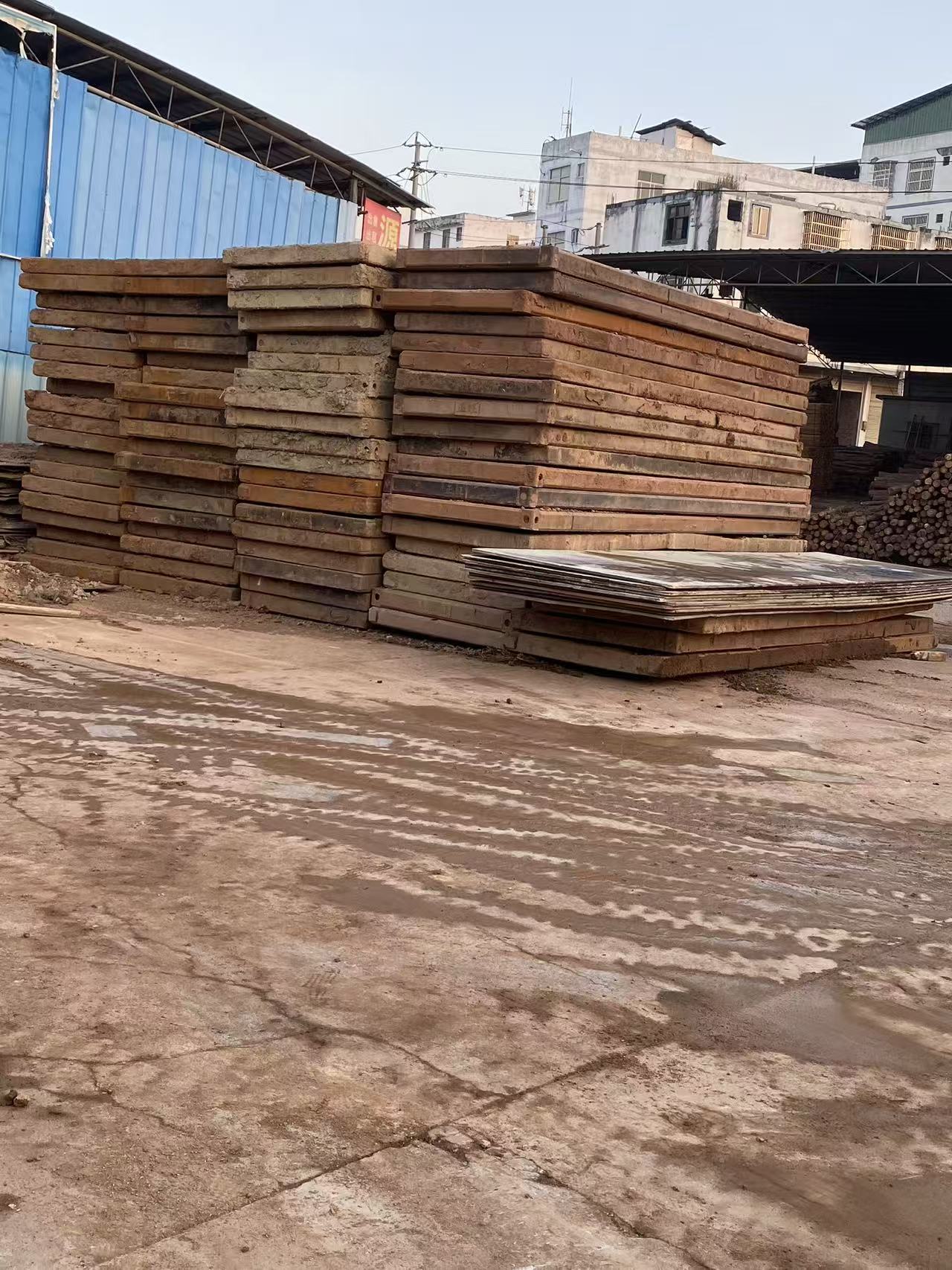 钢板与路基箱组合使用场景