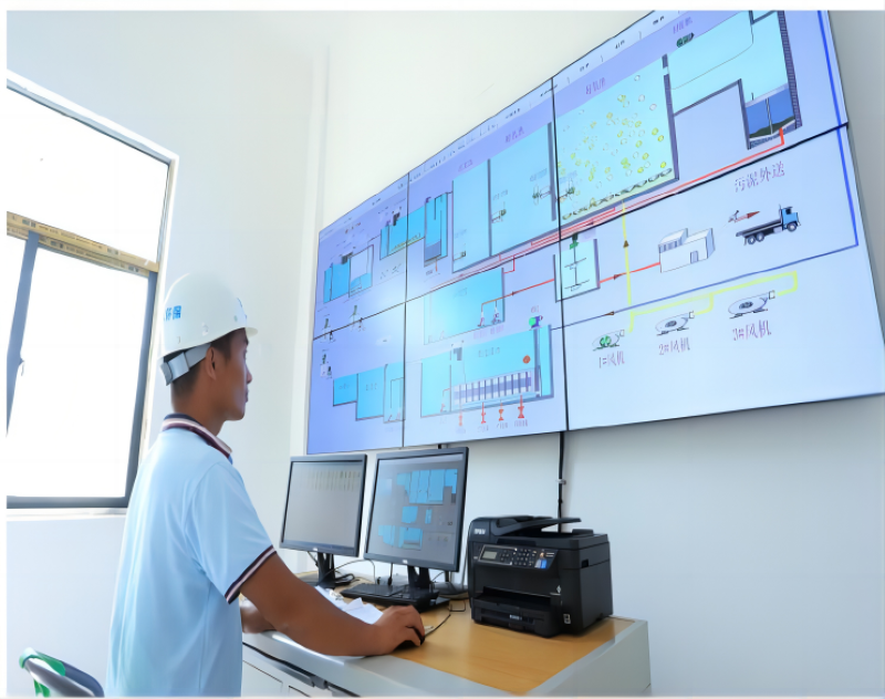 控制系统人机界面示意图