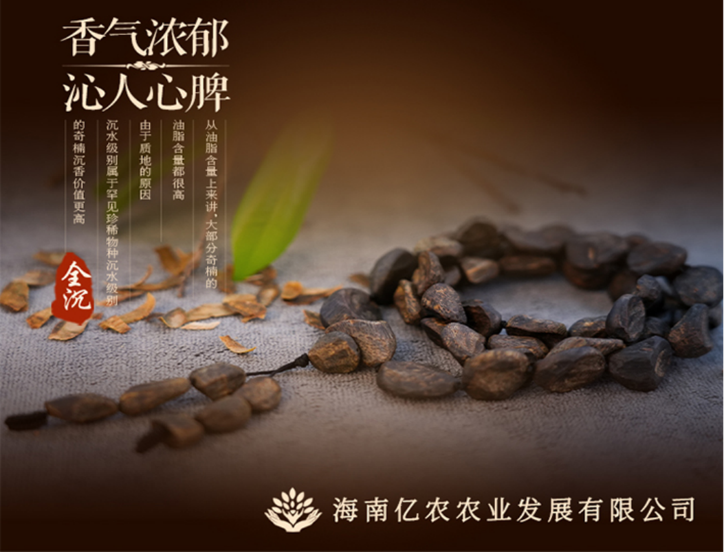 沉香手串产品展示