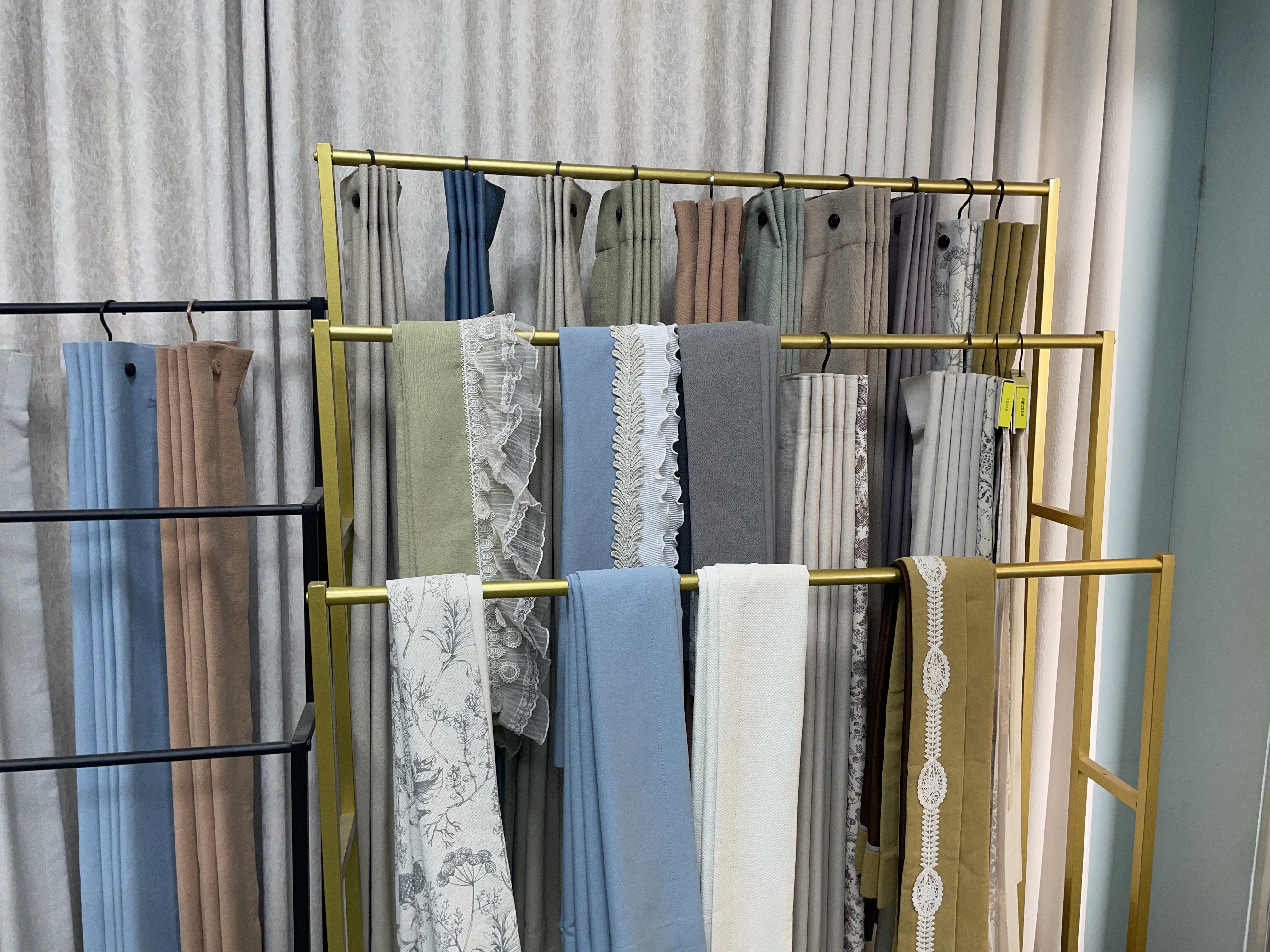 墙布施工效果图