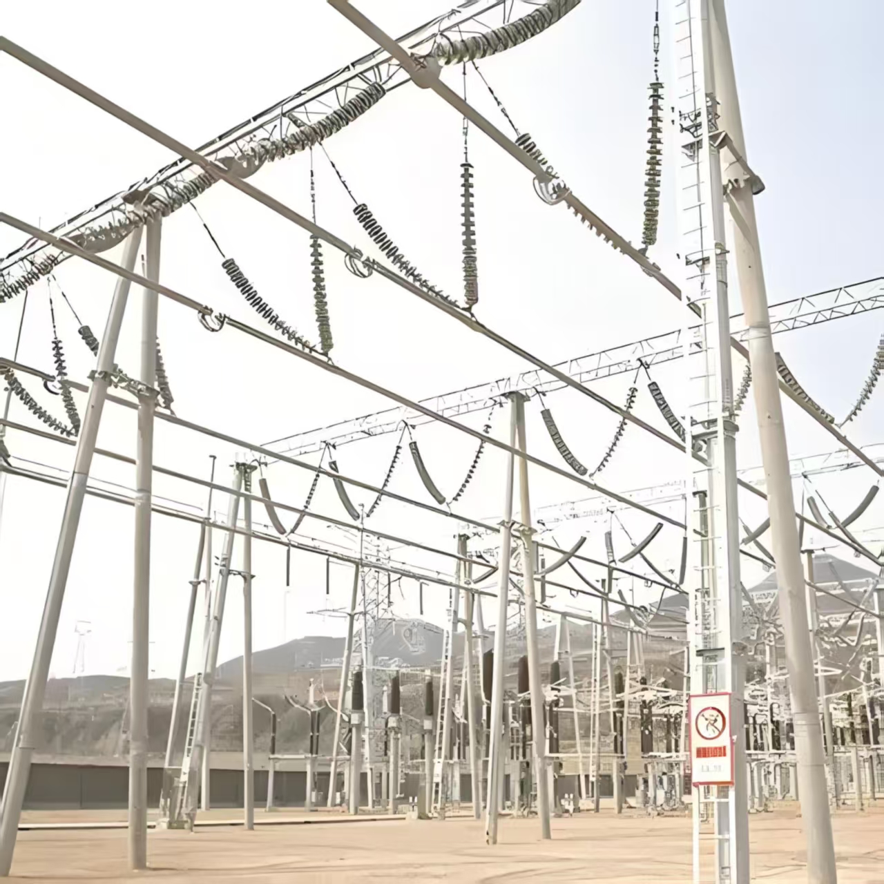 电力塔技术细节展示