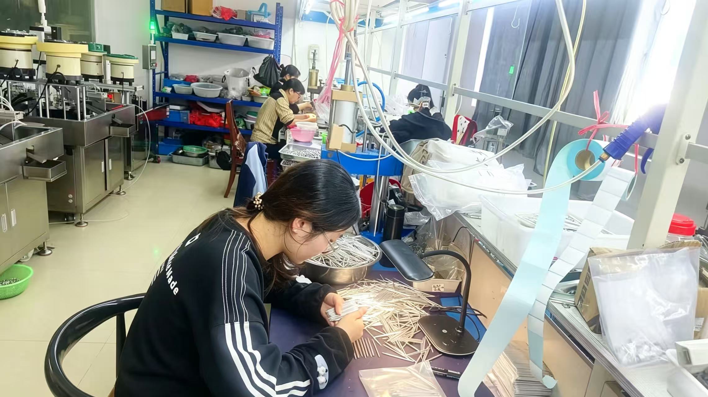 展示各类毛衣针产品