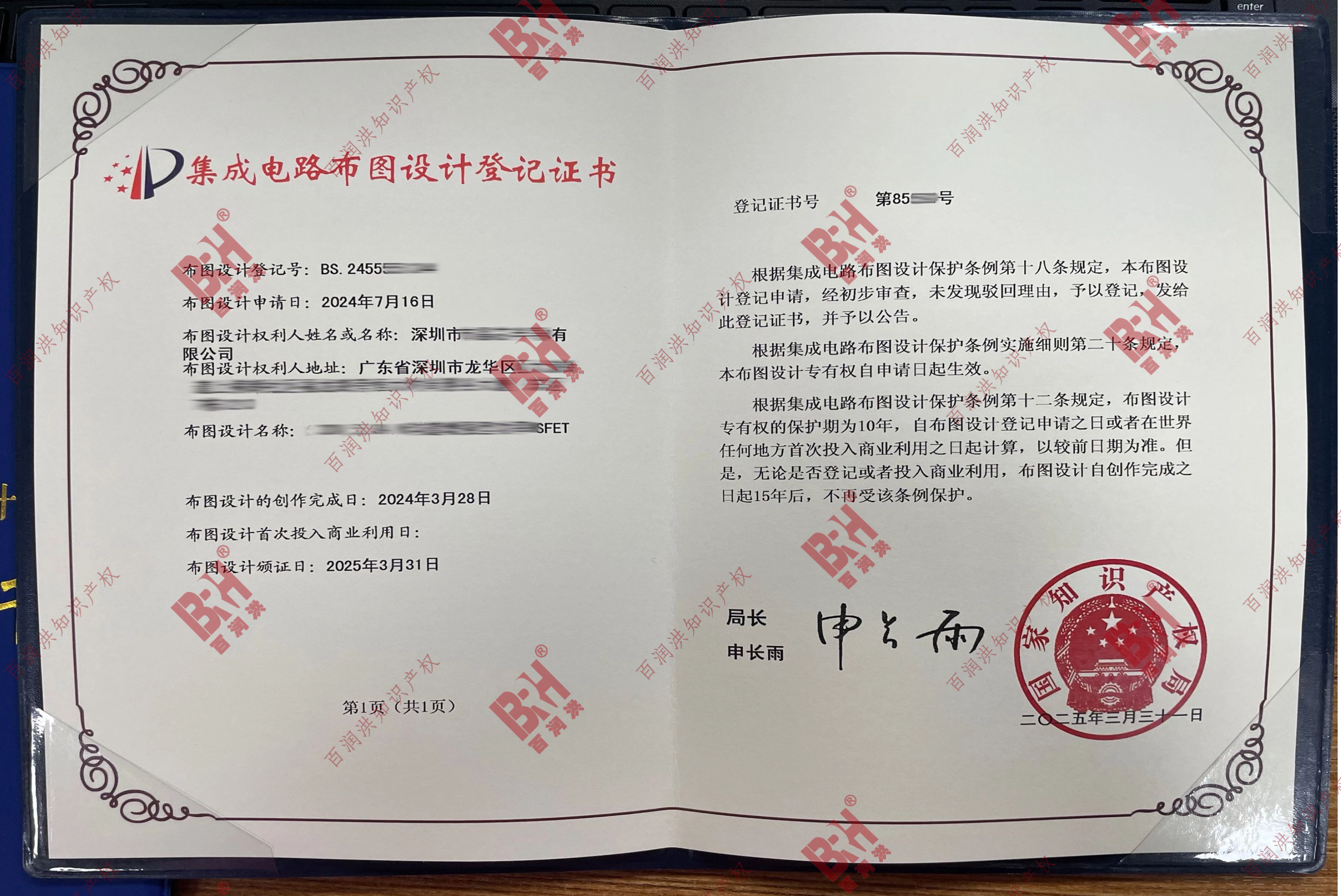 知识产权保护概念图