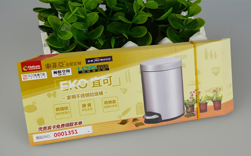 精工细作的印刷明信片成品展示