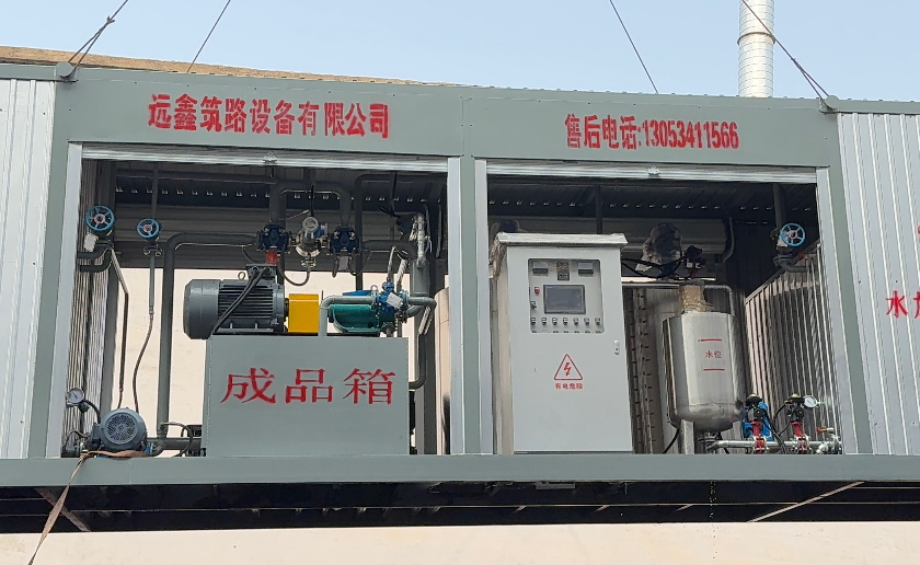 现代化筑路设备生产与装配车间