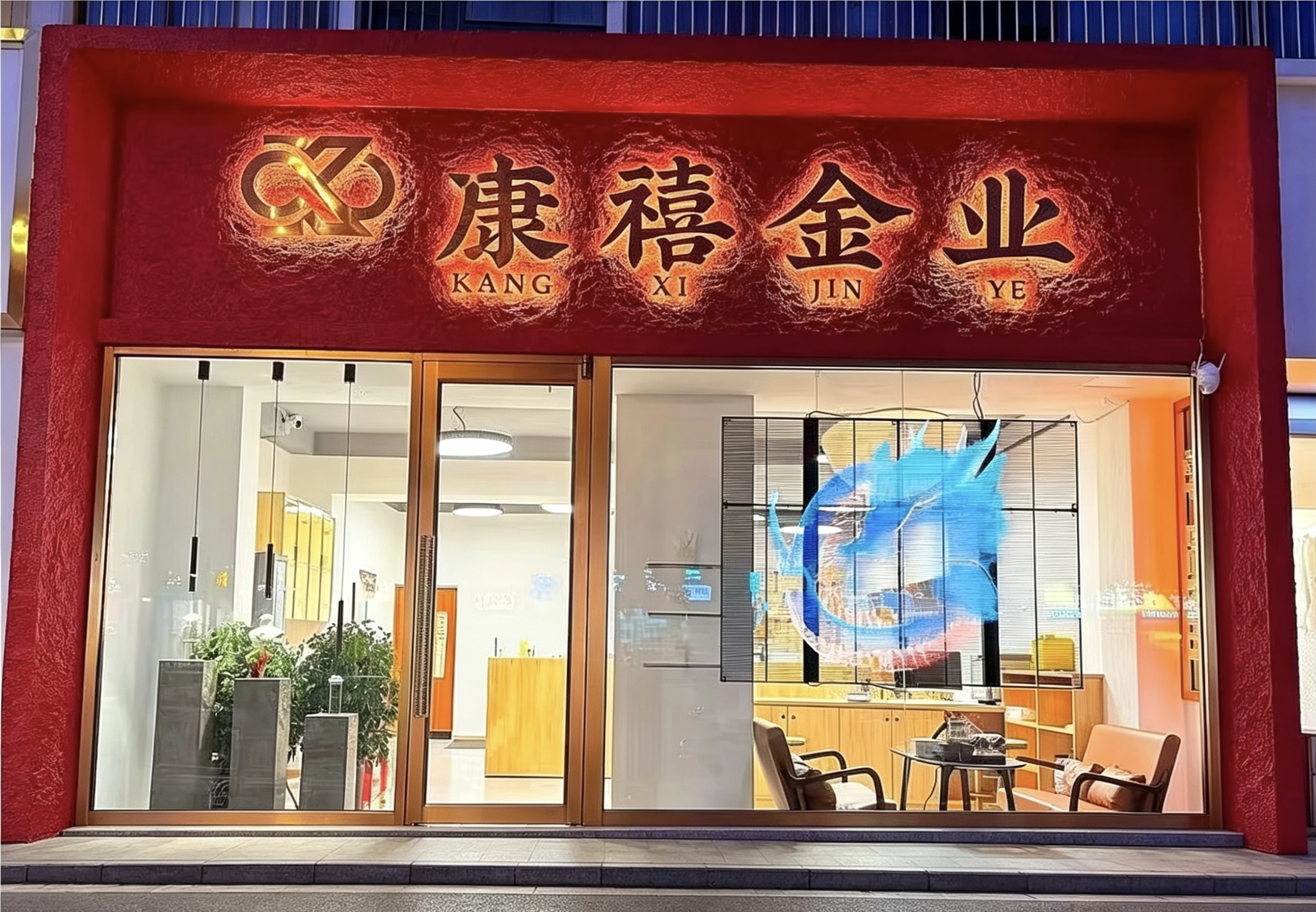 高端打金工作台与饰品展示