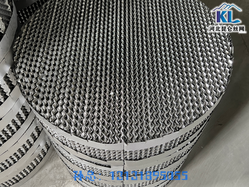 不銹鋼絲網(wǎng)波紋填料展示