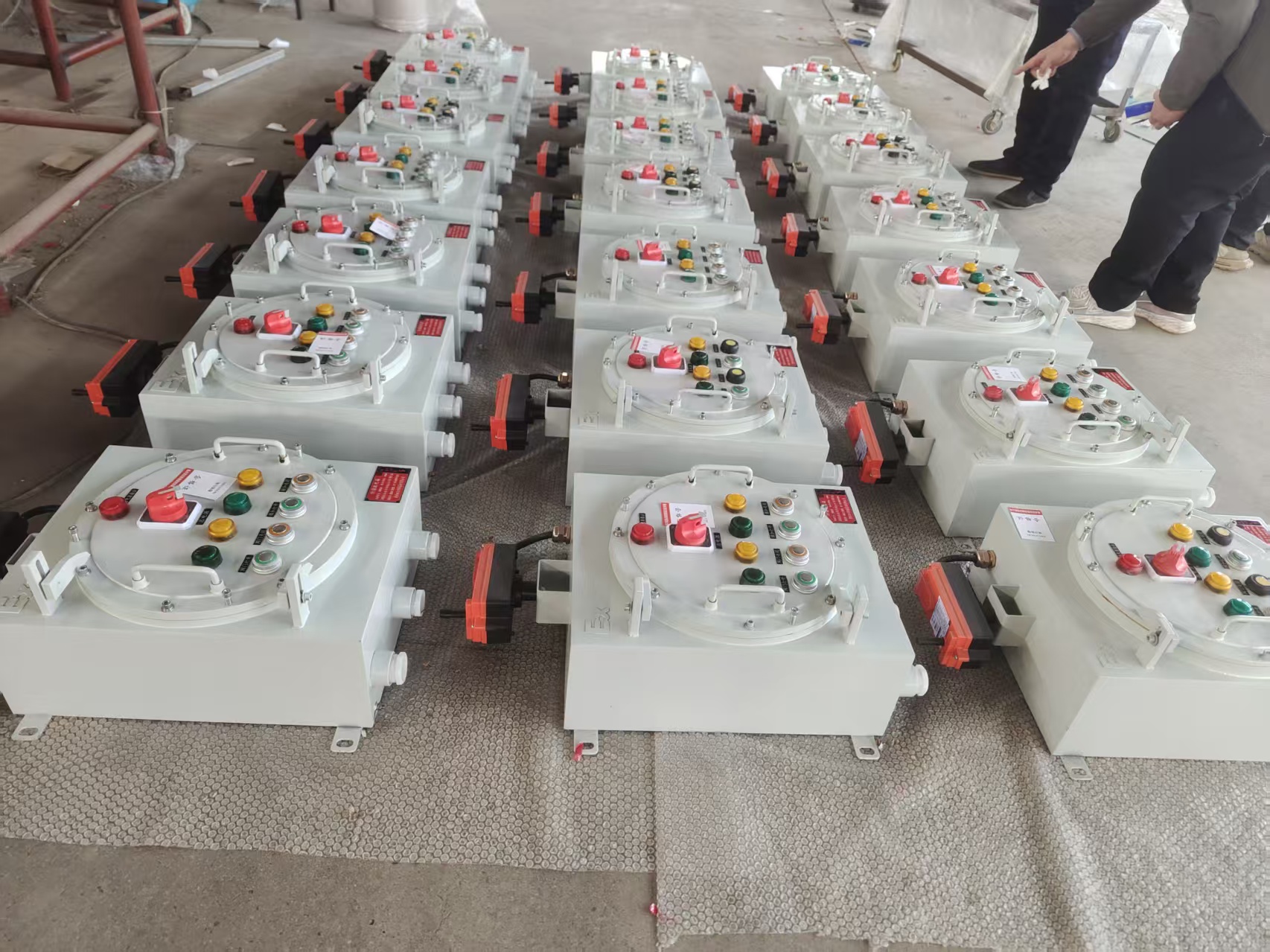 防爆软管应用场景示意图