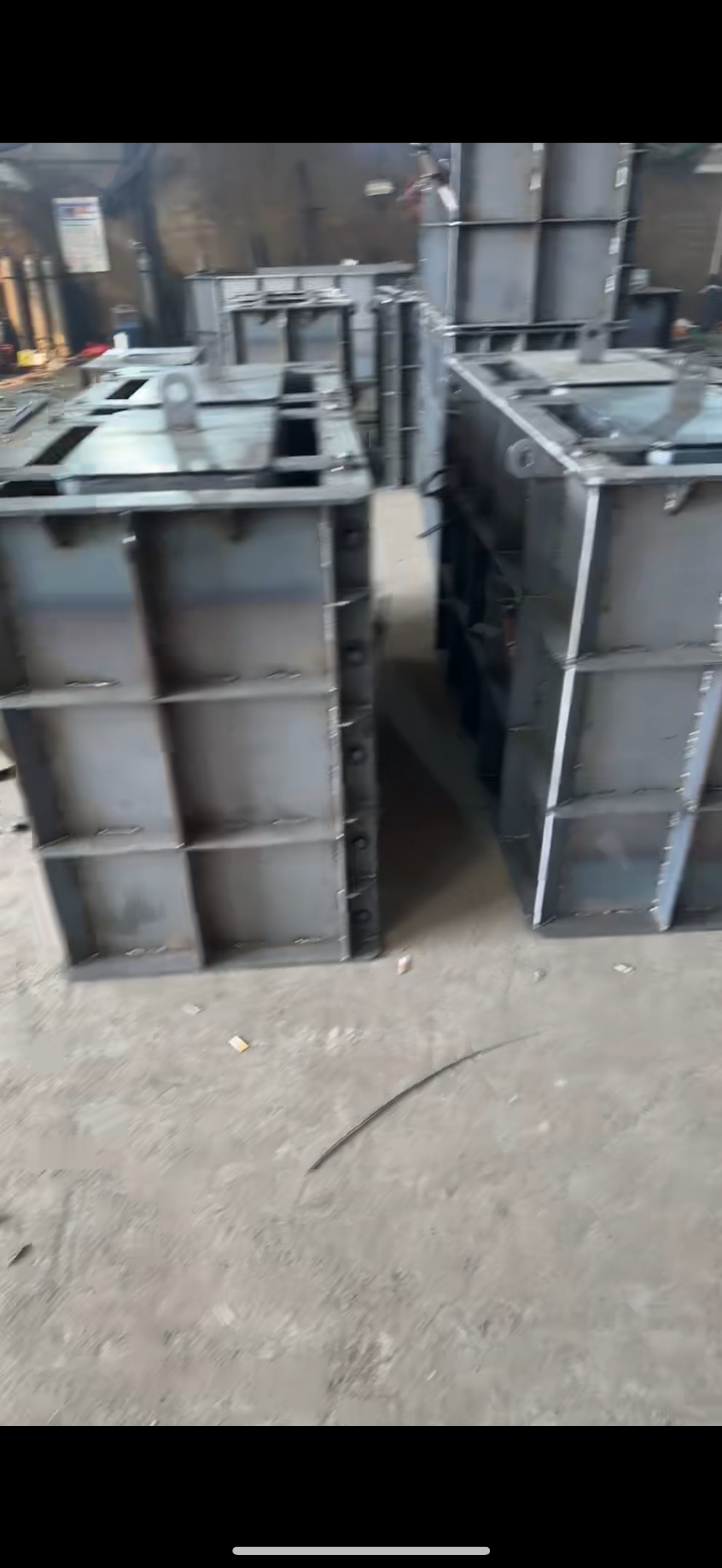 拼装方井模具在预制厂的应用实景
