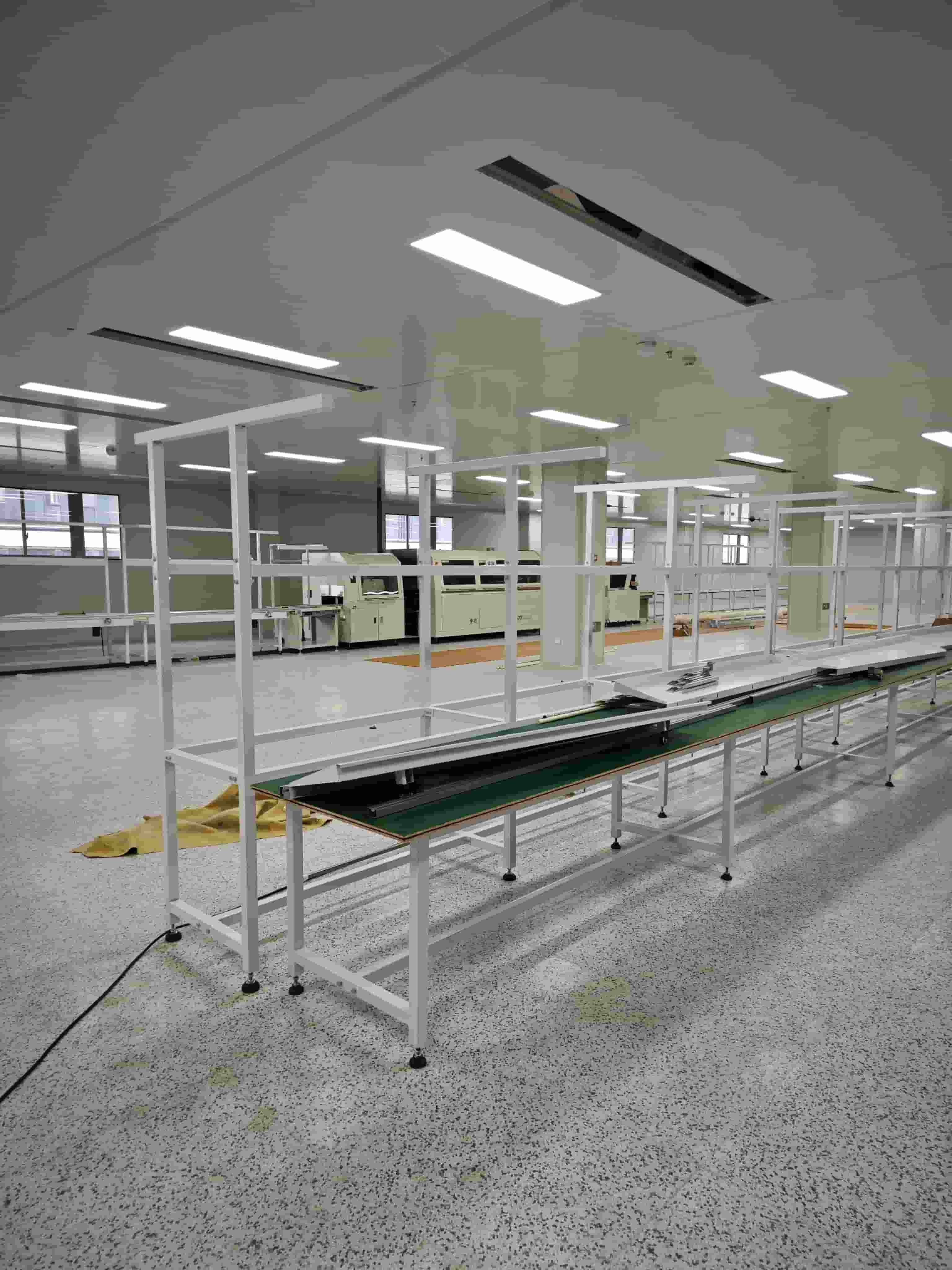 半导体净化车间内部实景