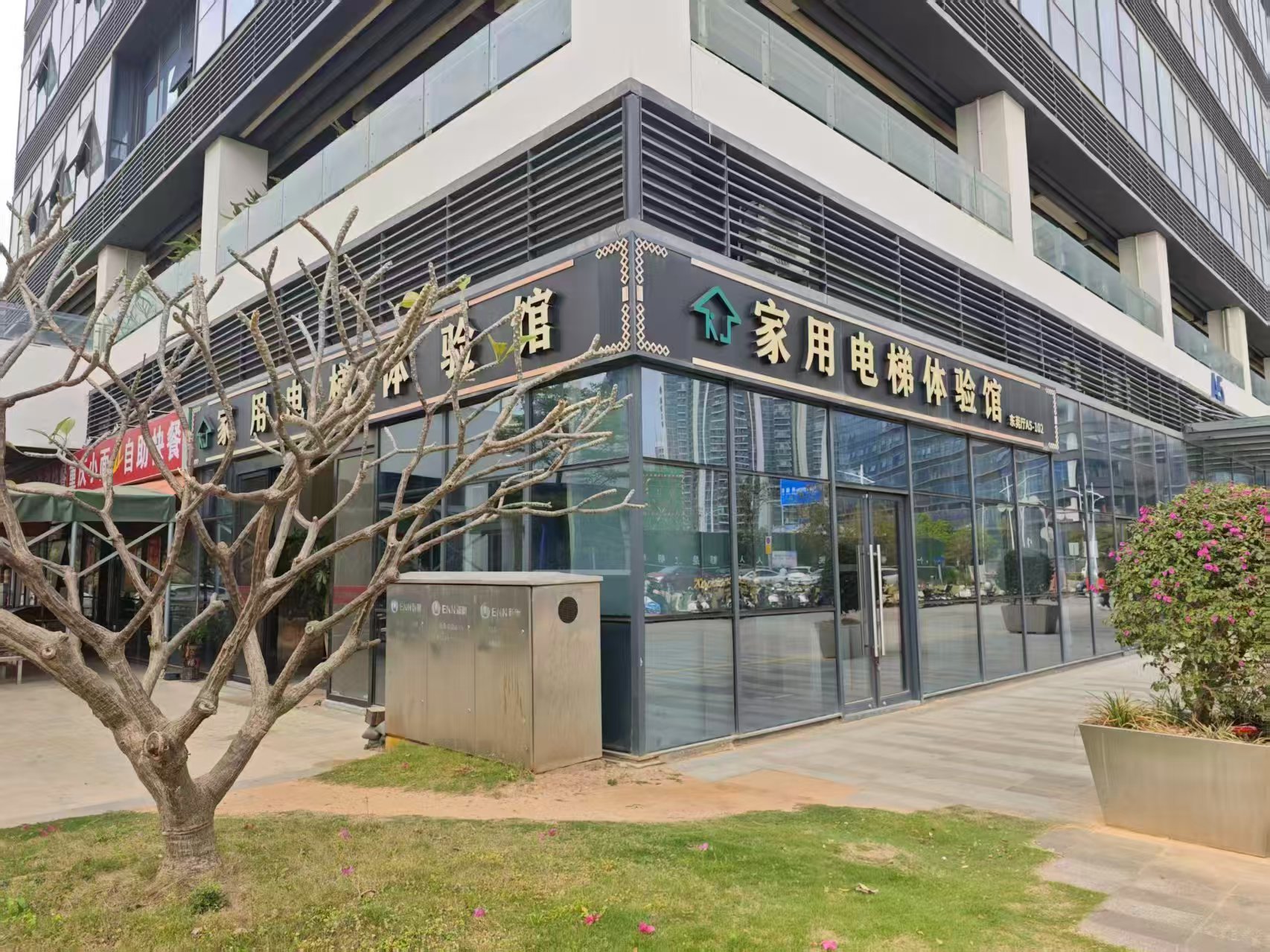 别墅电梯安装实景