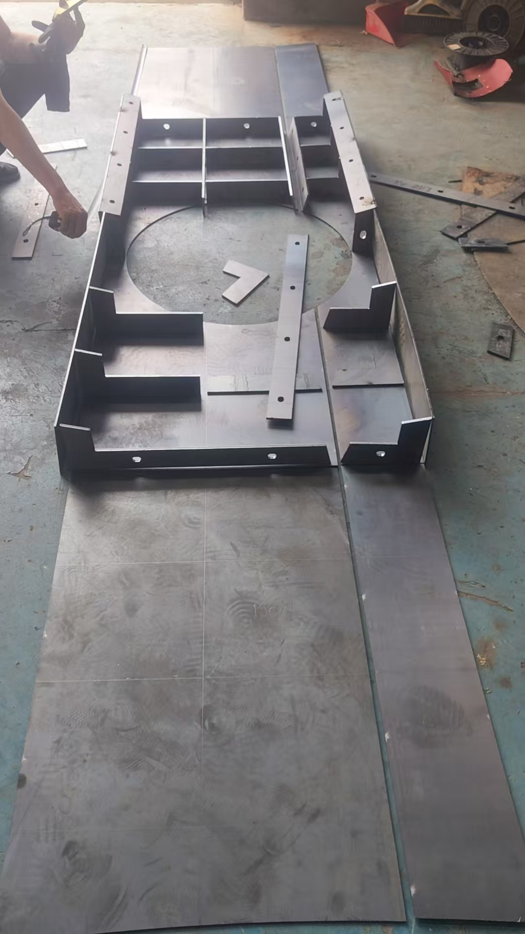 高标准风电基础模具成品