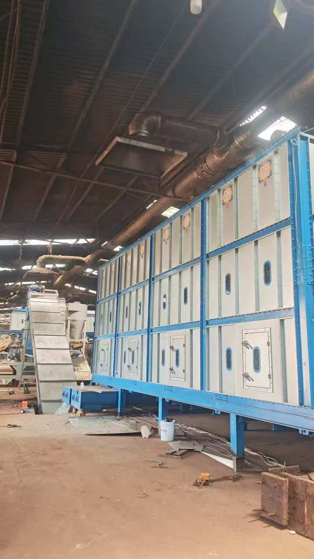 生产线改造现场