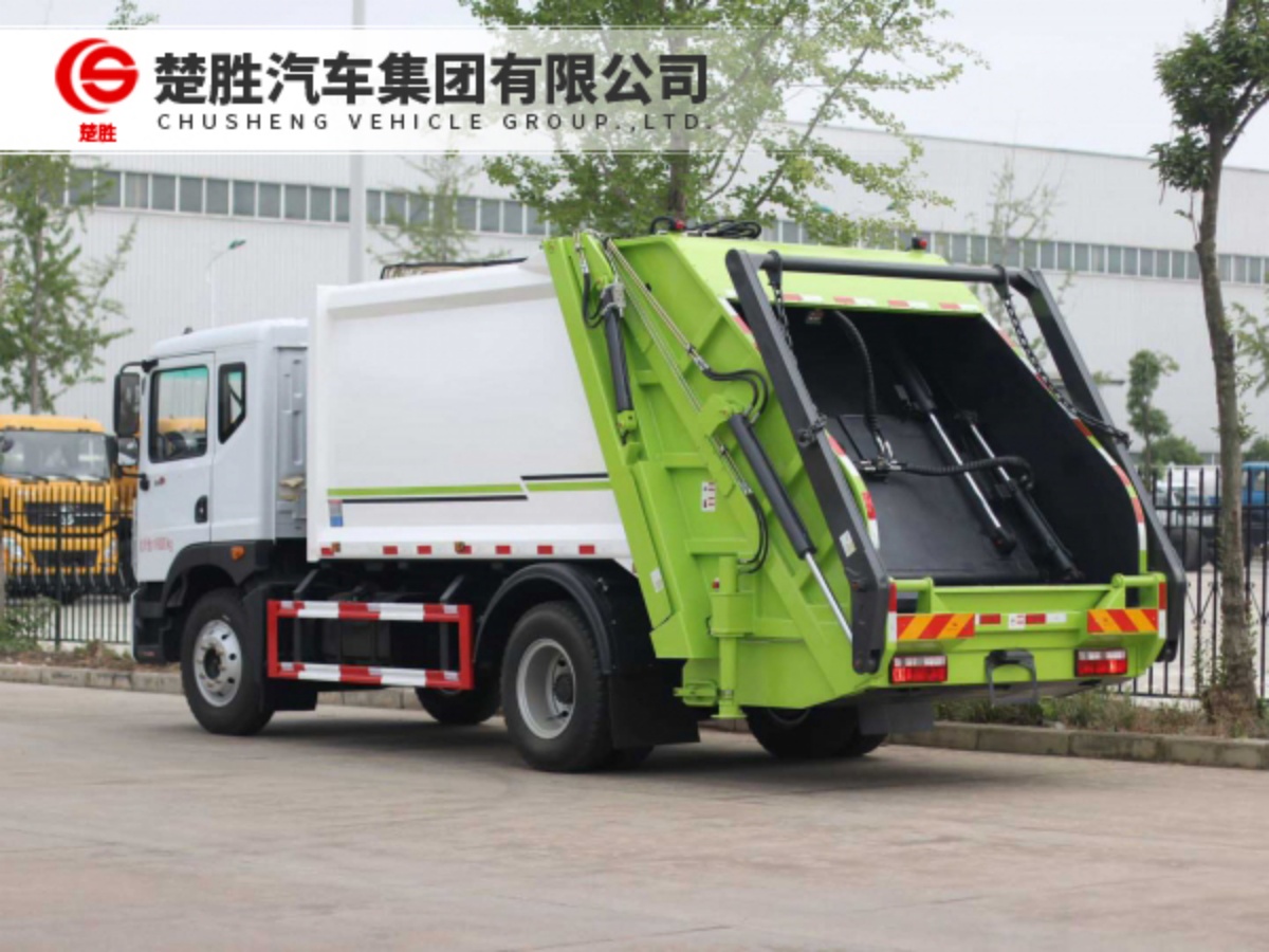 楚胜压缩垃圾车产品展示