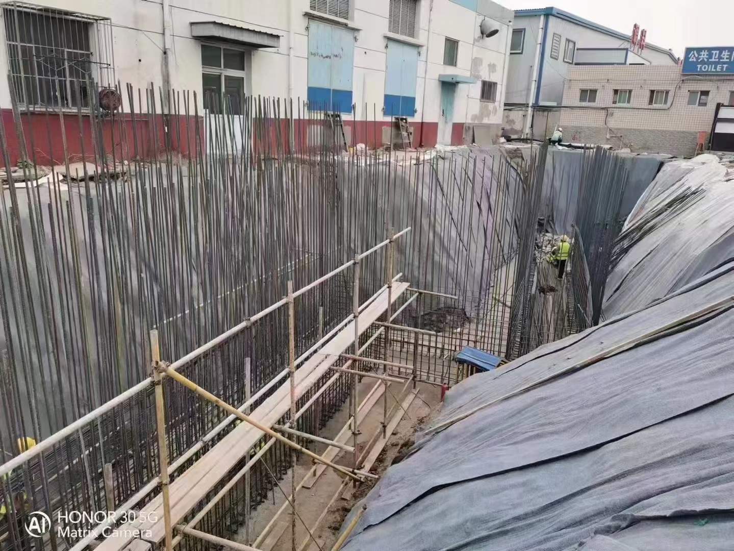 速干水泥毯产品应用示意图