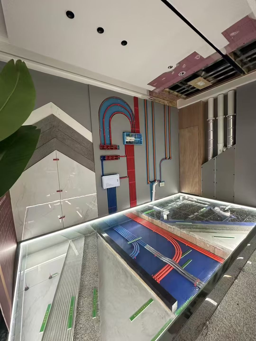 环保材料与空间应用展示