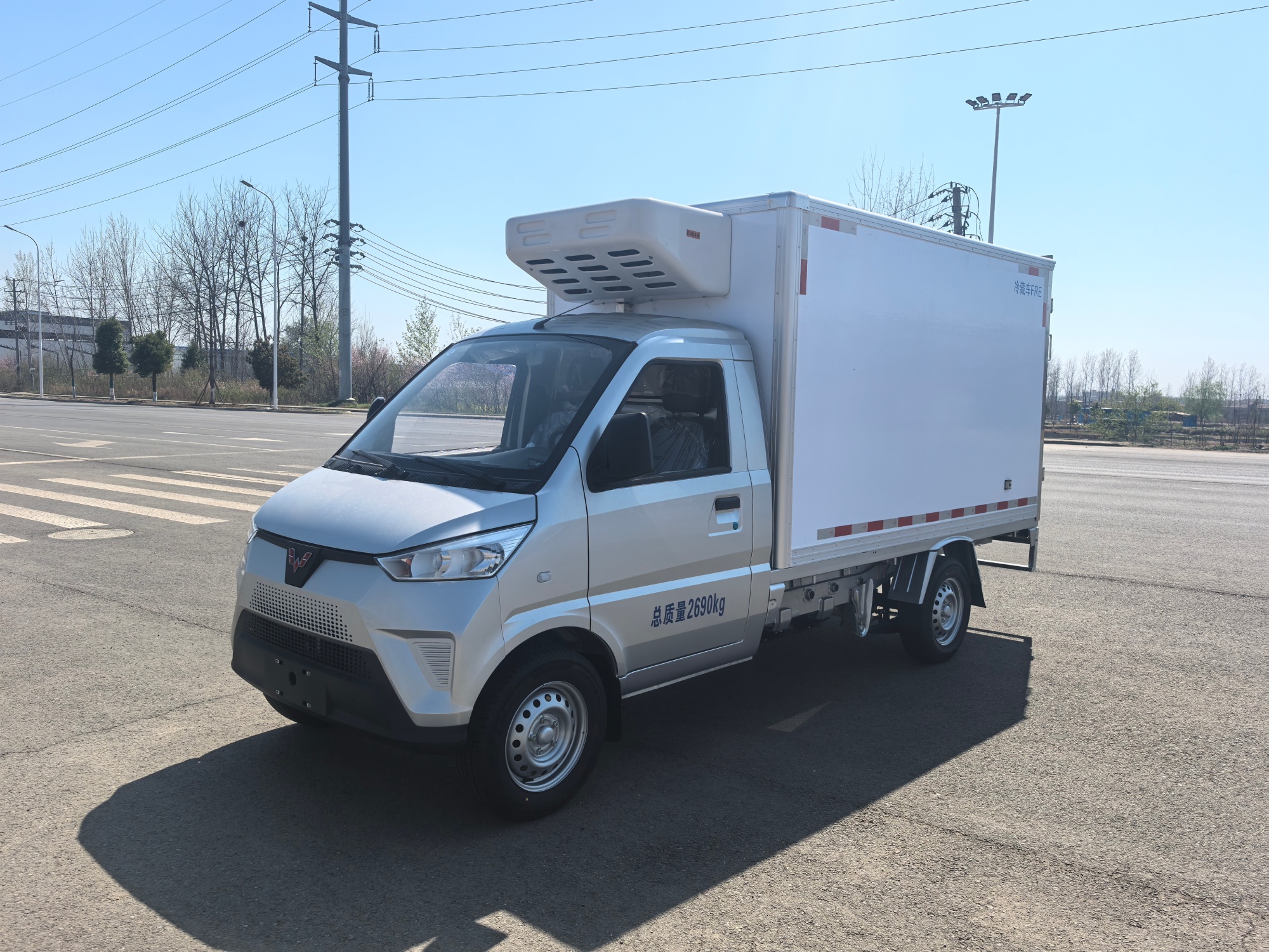 滁州站五菱冰宝新能源冷藏车 - 供应商