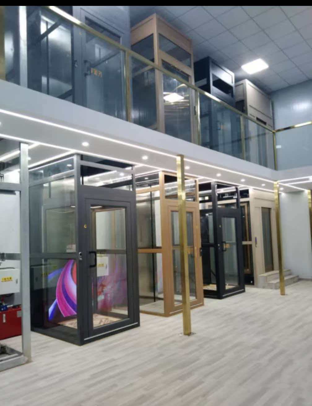 液压货梯产品示意图