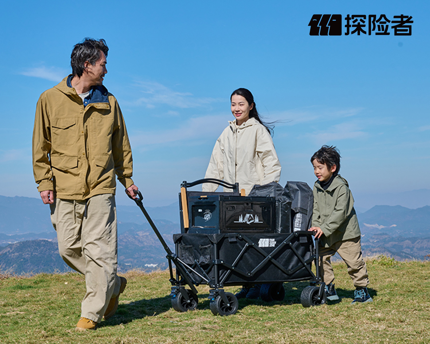 亲子出游大容量野营车