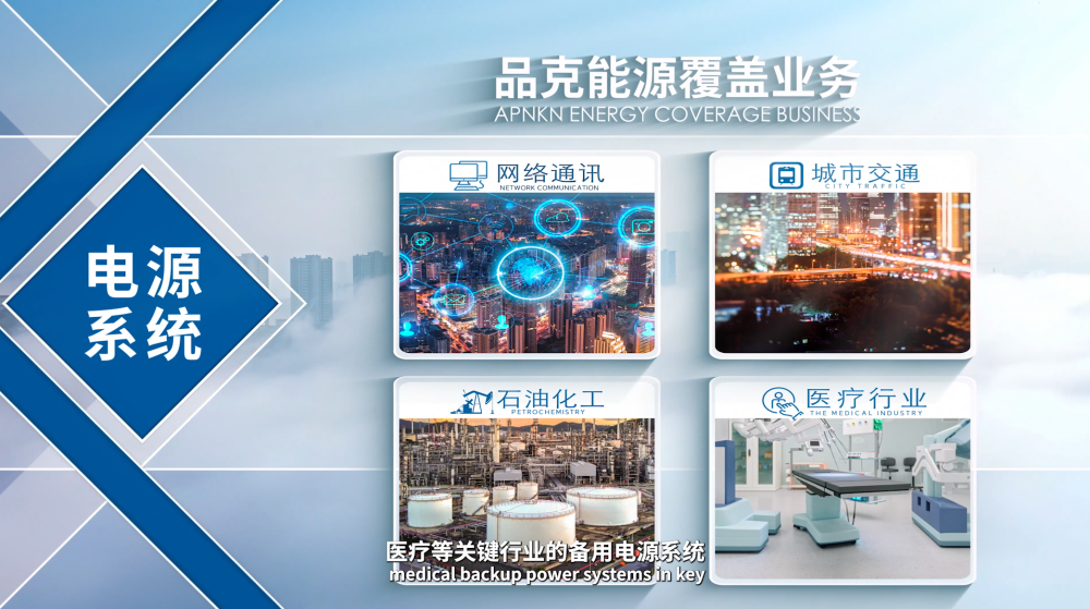 工业电池应用示意图