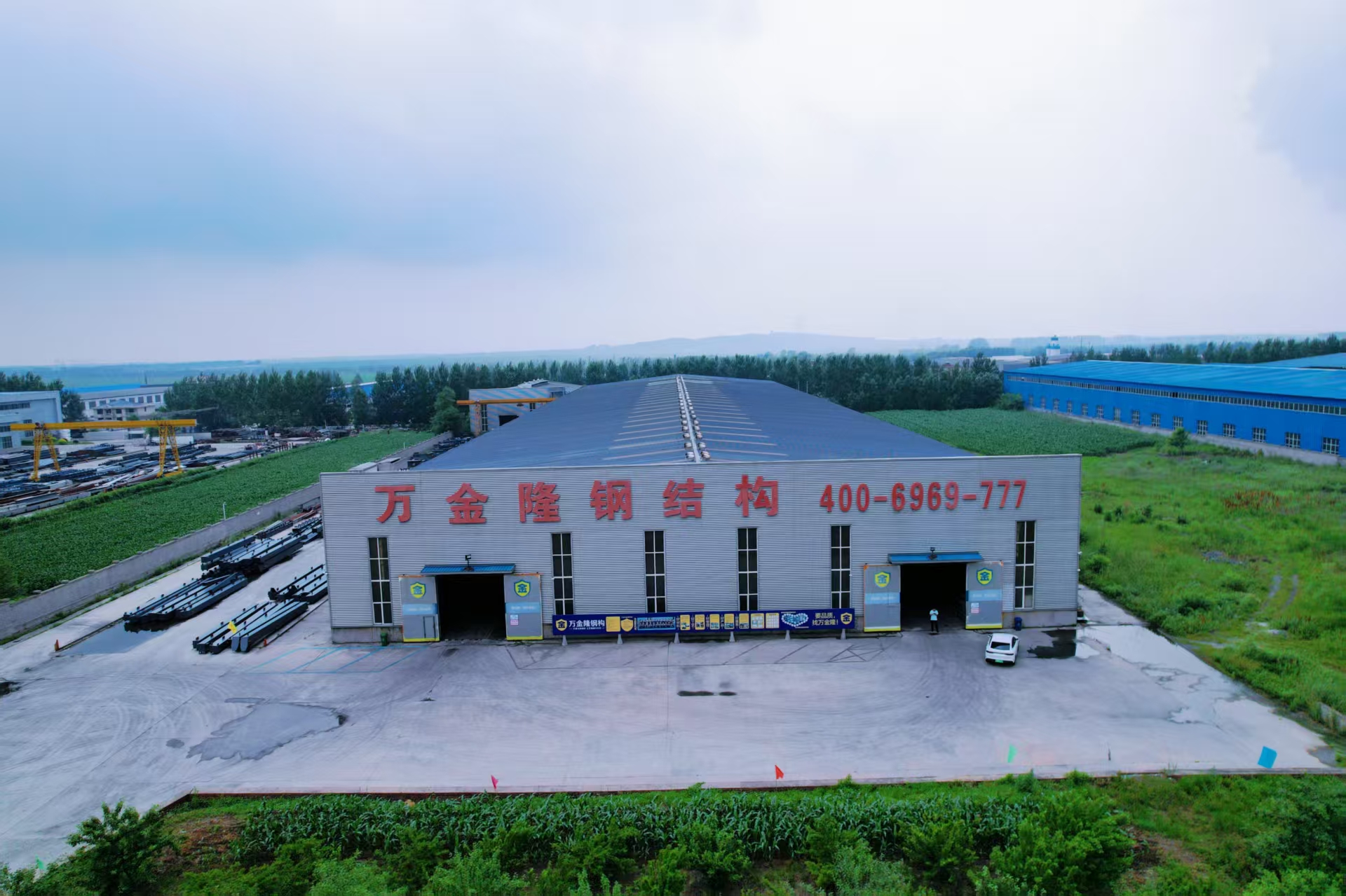 大型钢结构项目实景