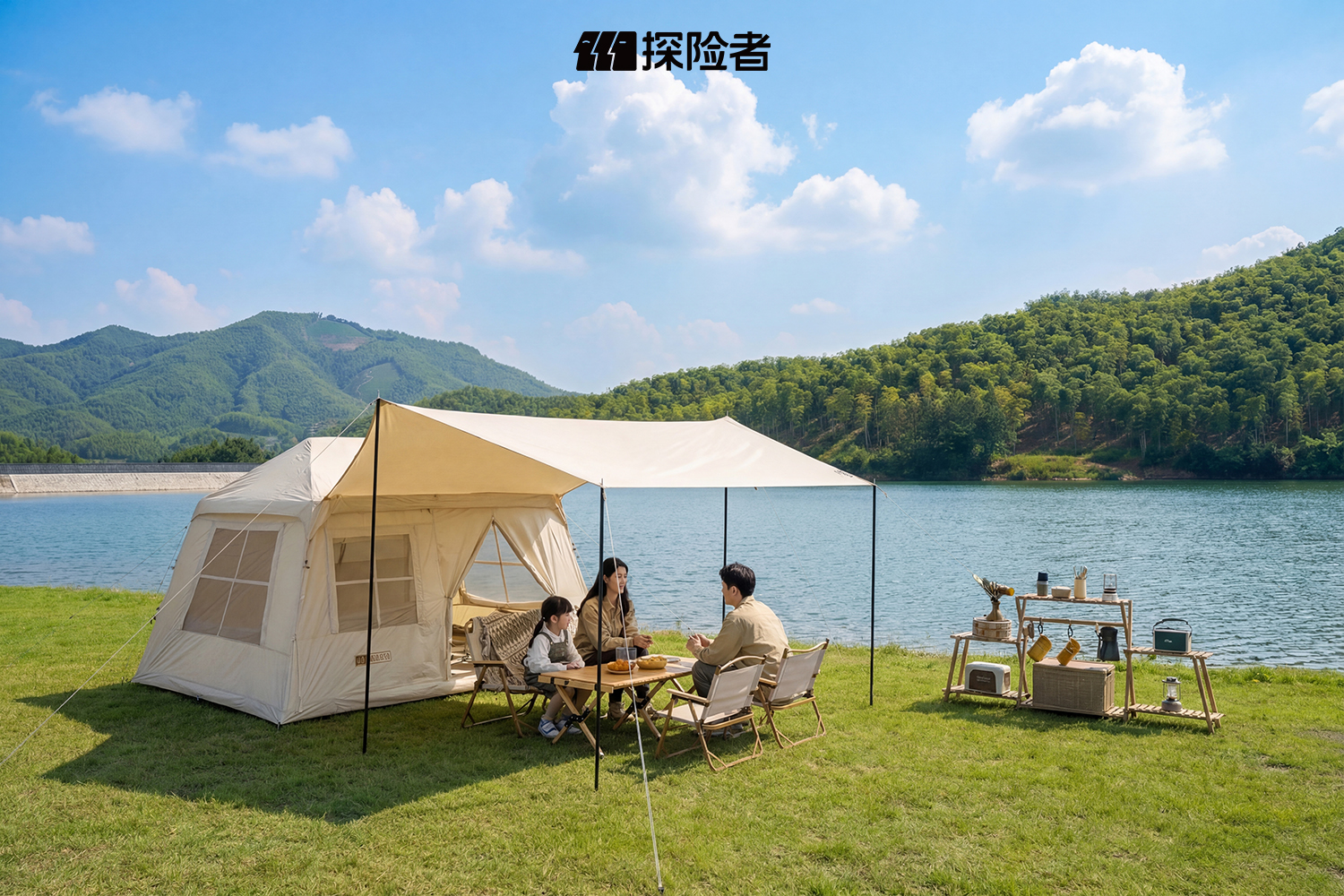 出游大空间速搭帐篷