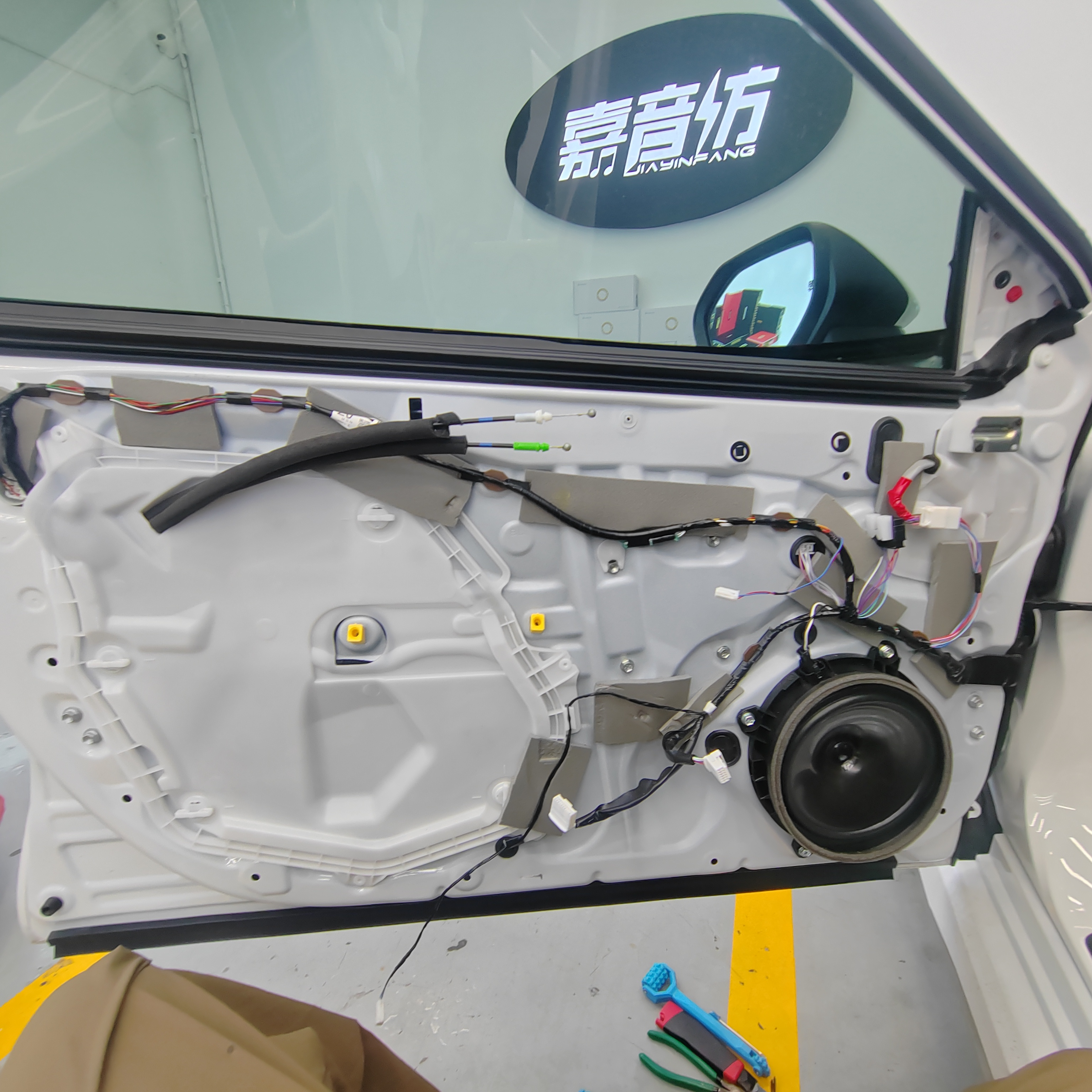 门店专业施工环境