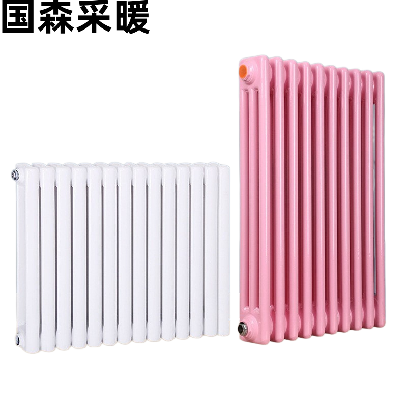 钢四柱散热器产品示意图