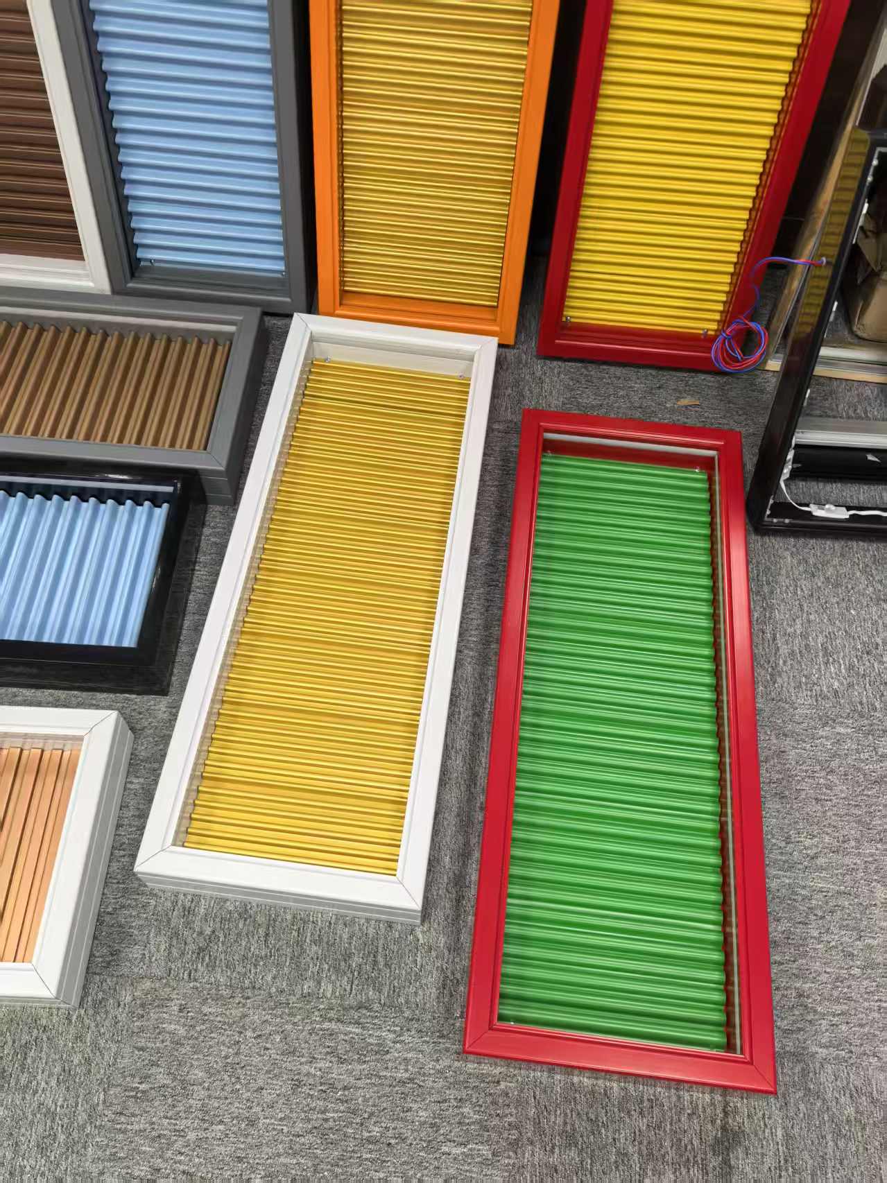 现代化铝材加工车间