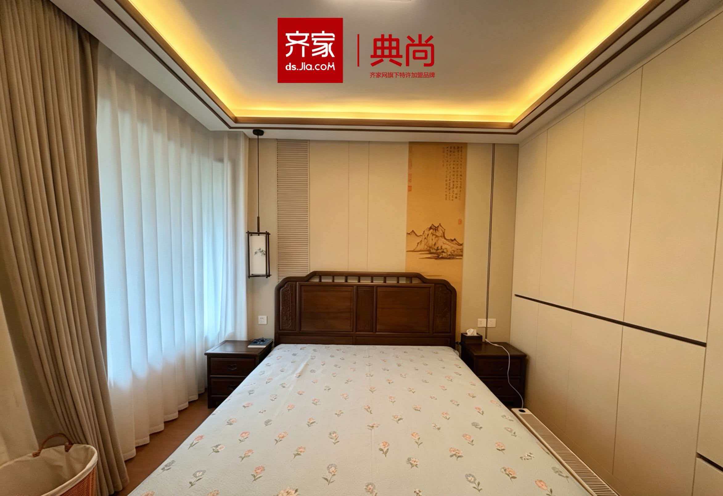 融合自然光的中古风室内细节
