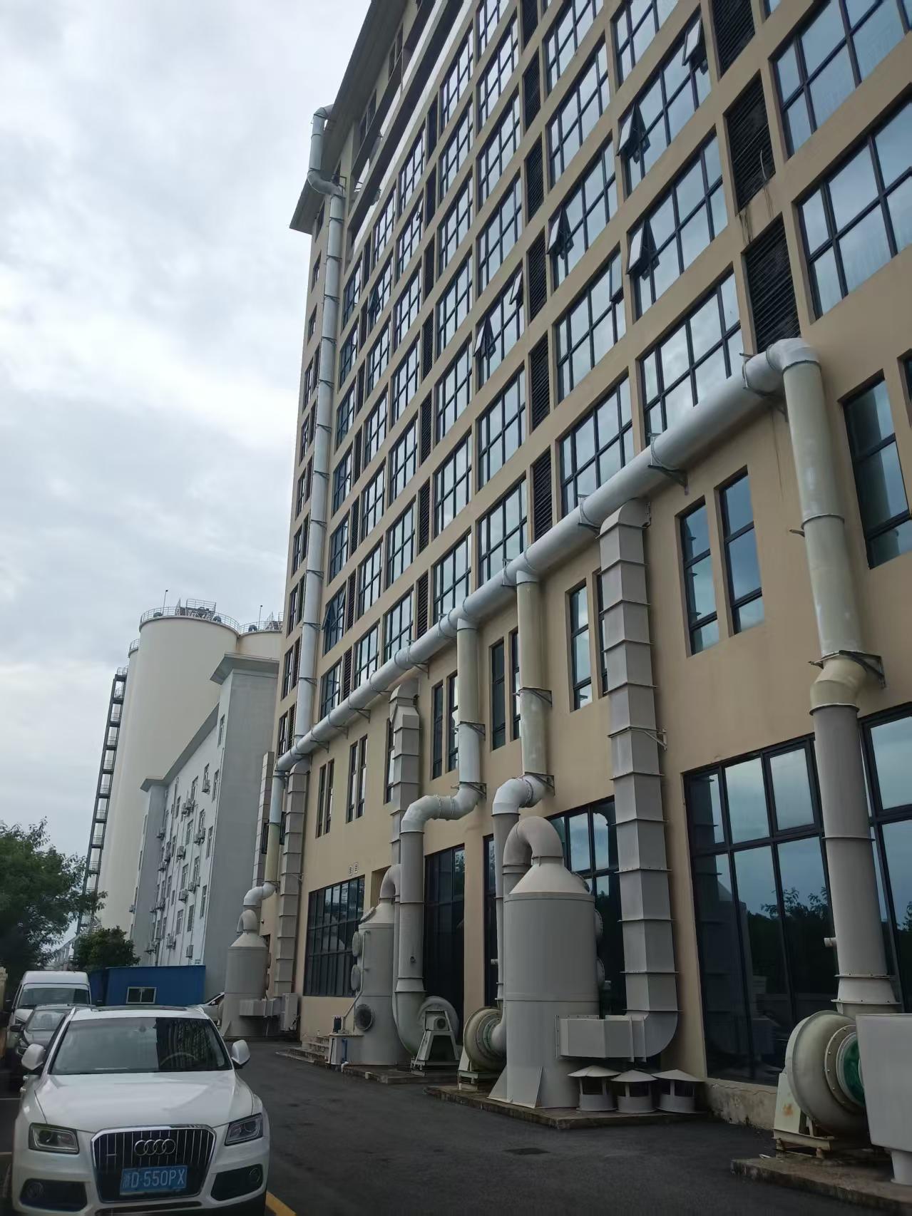 大型工业项目通风管道安装案例