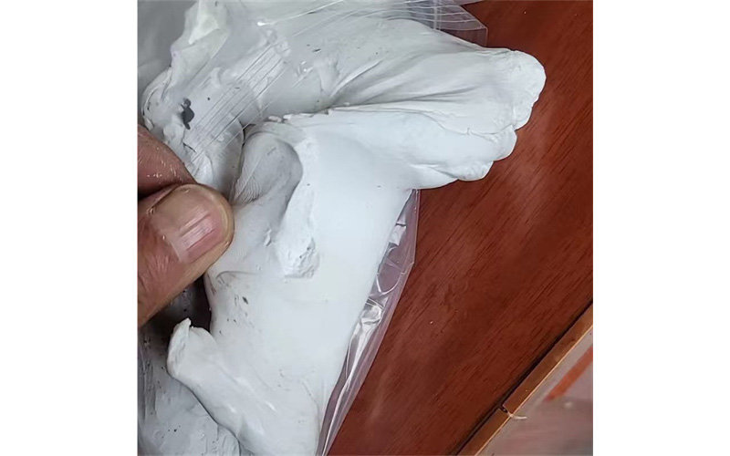 柔性防火硅胶泥施工应用示意