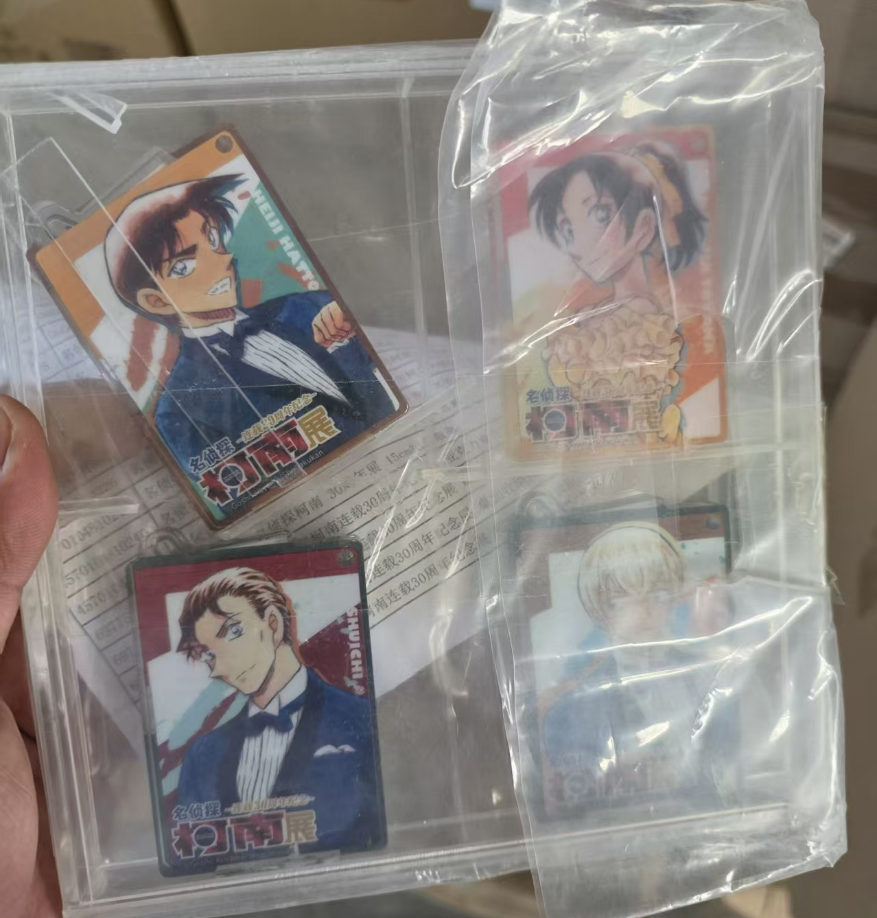 各类二次元收藏品示意