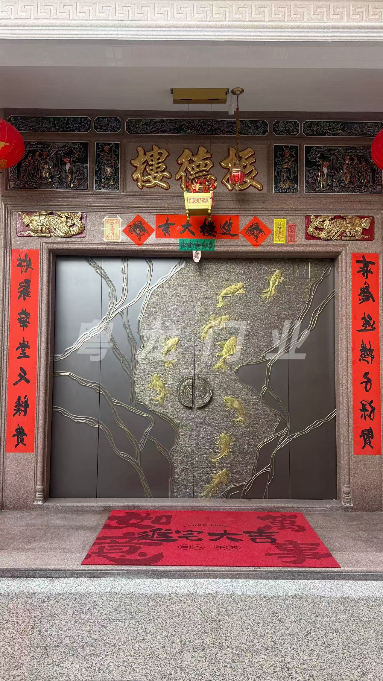 别墅大门安装案例实景