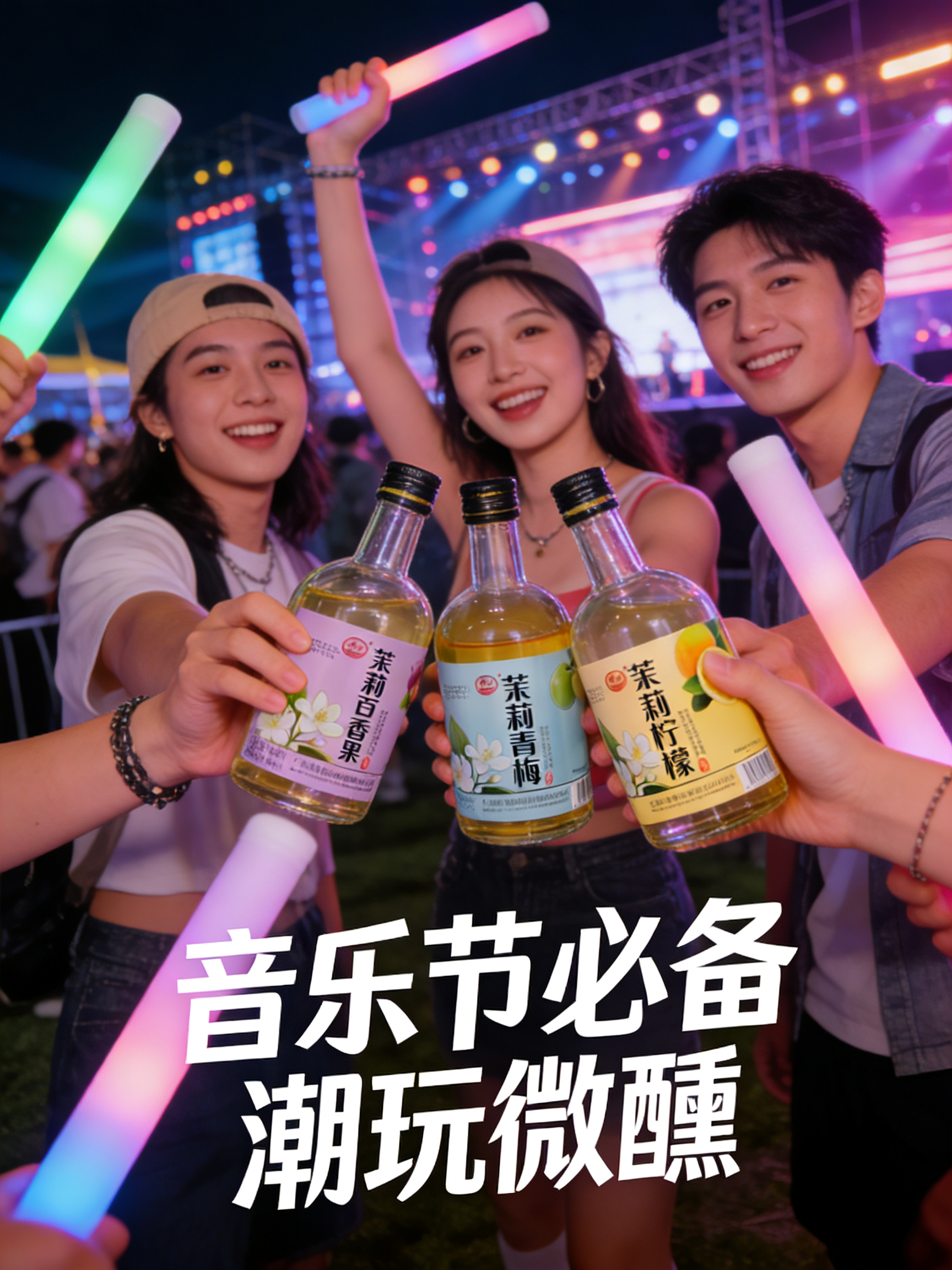 横州茉莉花酒产品展示