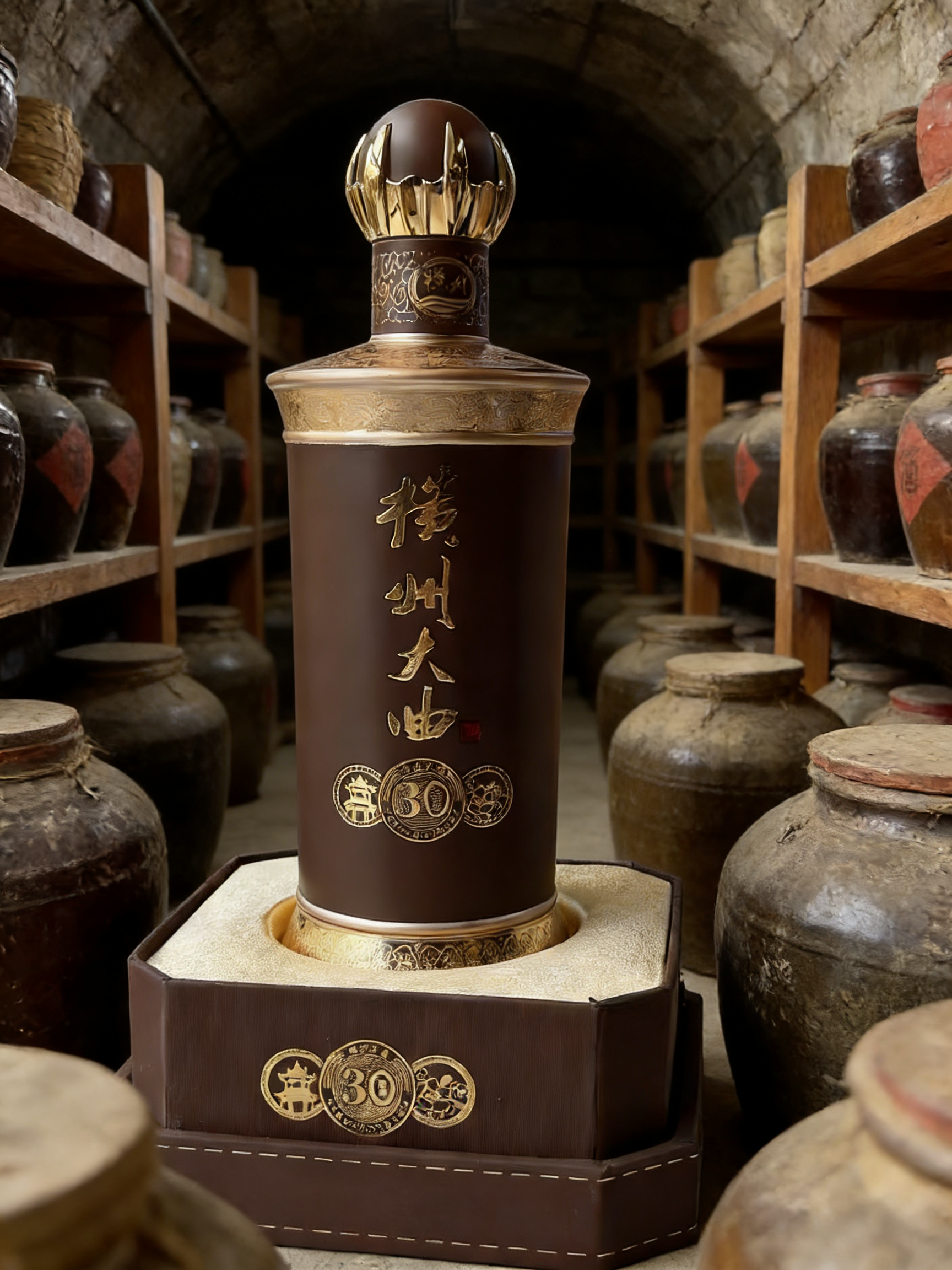 桂派酱香酿造工艺示意